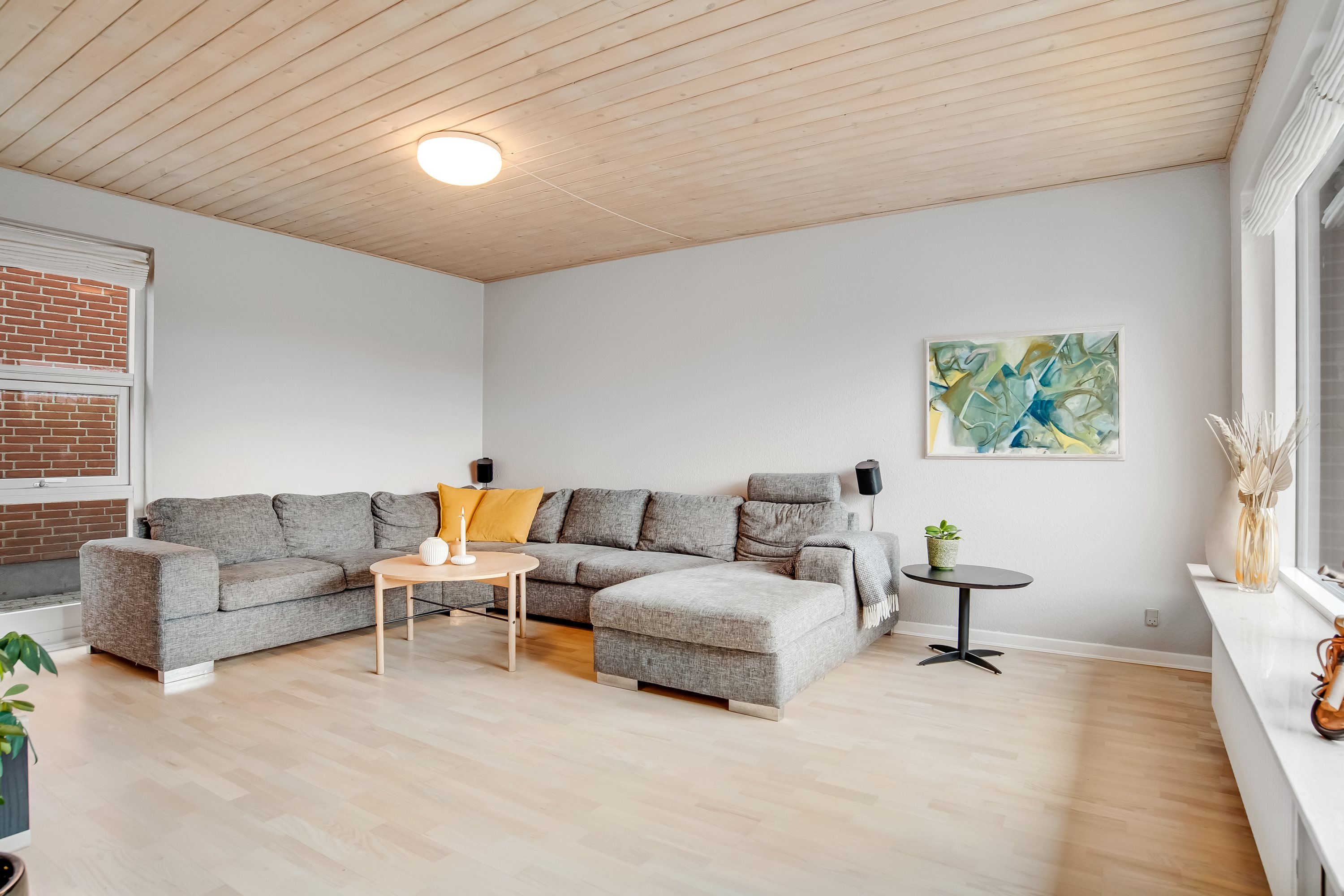 Fremhævet stue billede i fuldskærmstilstand. Billede af Knud Aggers Vej 61, 7500 Holstebro