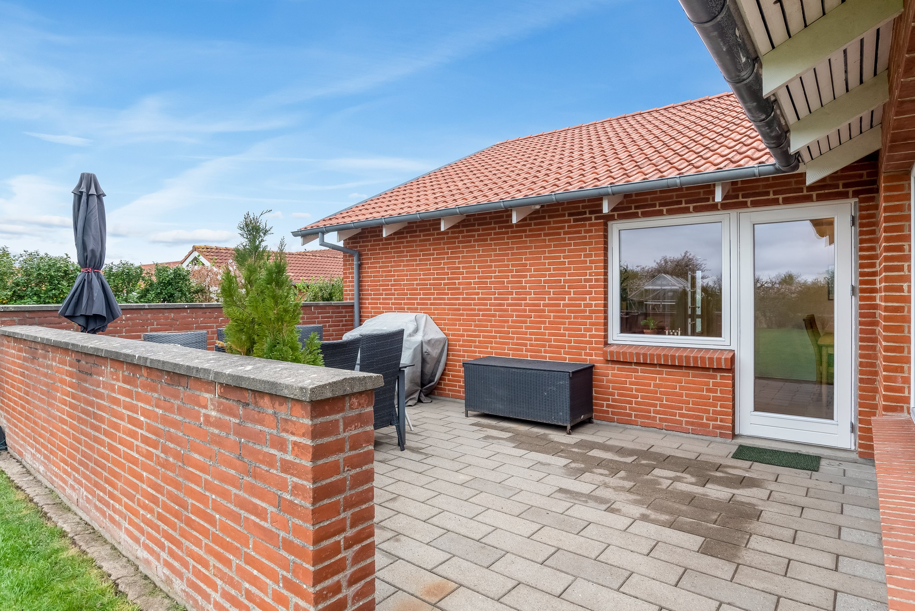 Fremhævet terrasse billede i fuldskærmstilstand. Billede af Knud Aggers Vej 61, 7500 Holstebro