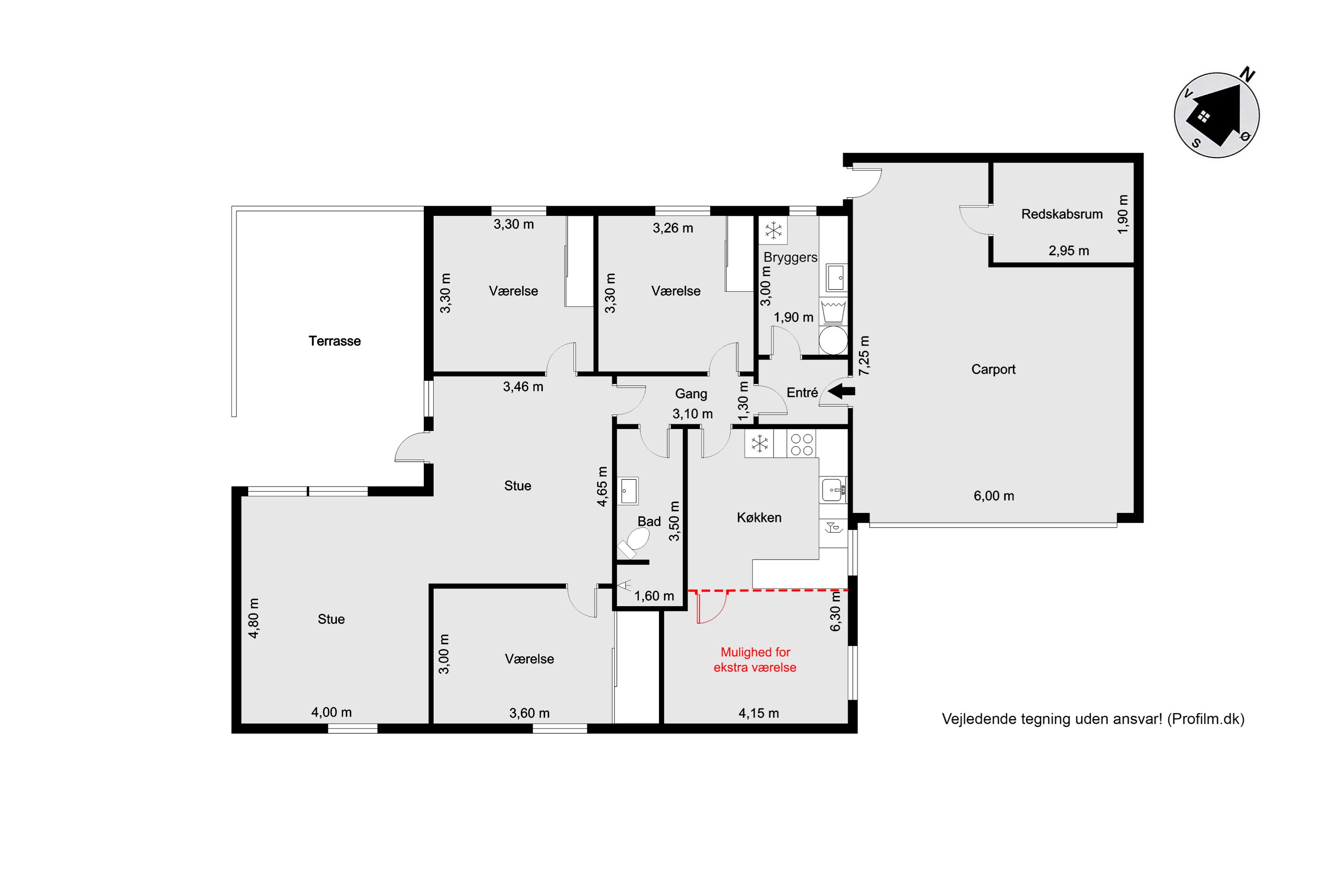Plantegninger billede af Knud Aggers Vej 61, 7500 Holstebro