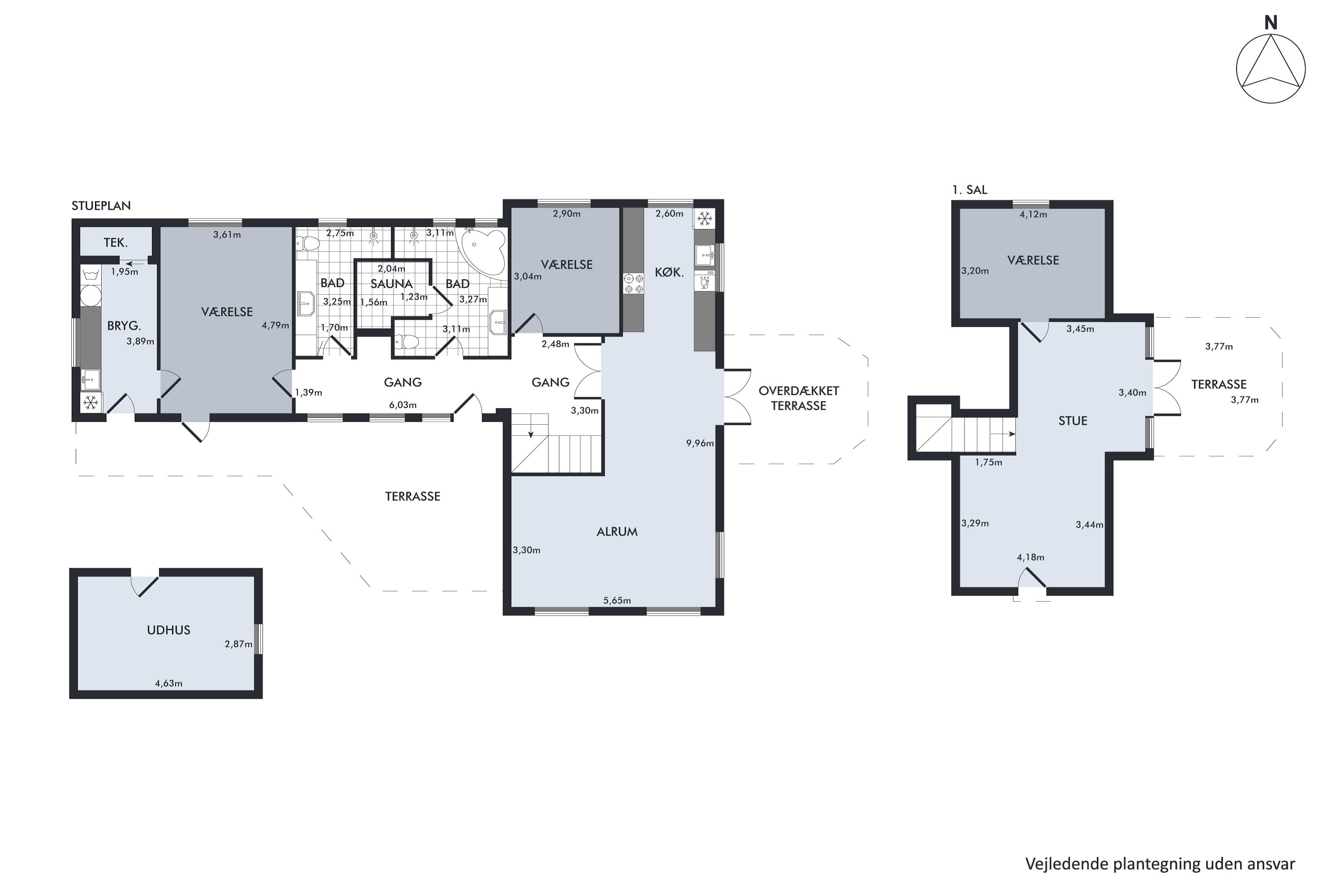 Plantegninger billede af Egil Fischers Vej 3, Femmøller Strand, 8400 Ebeltoft