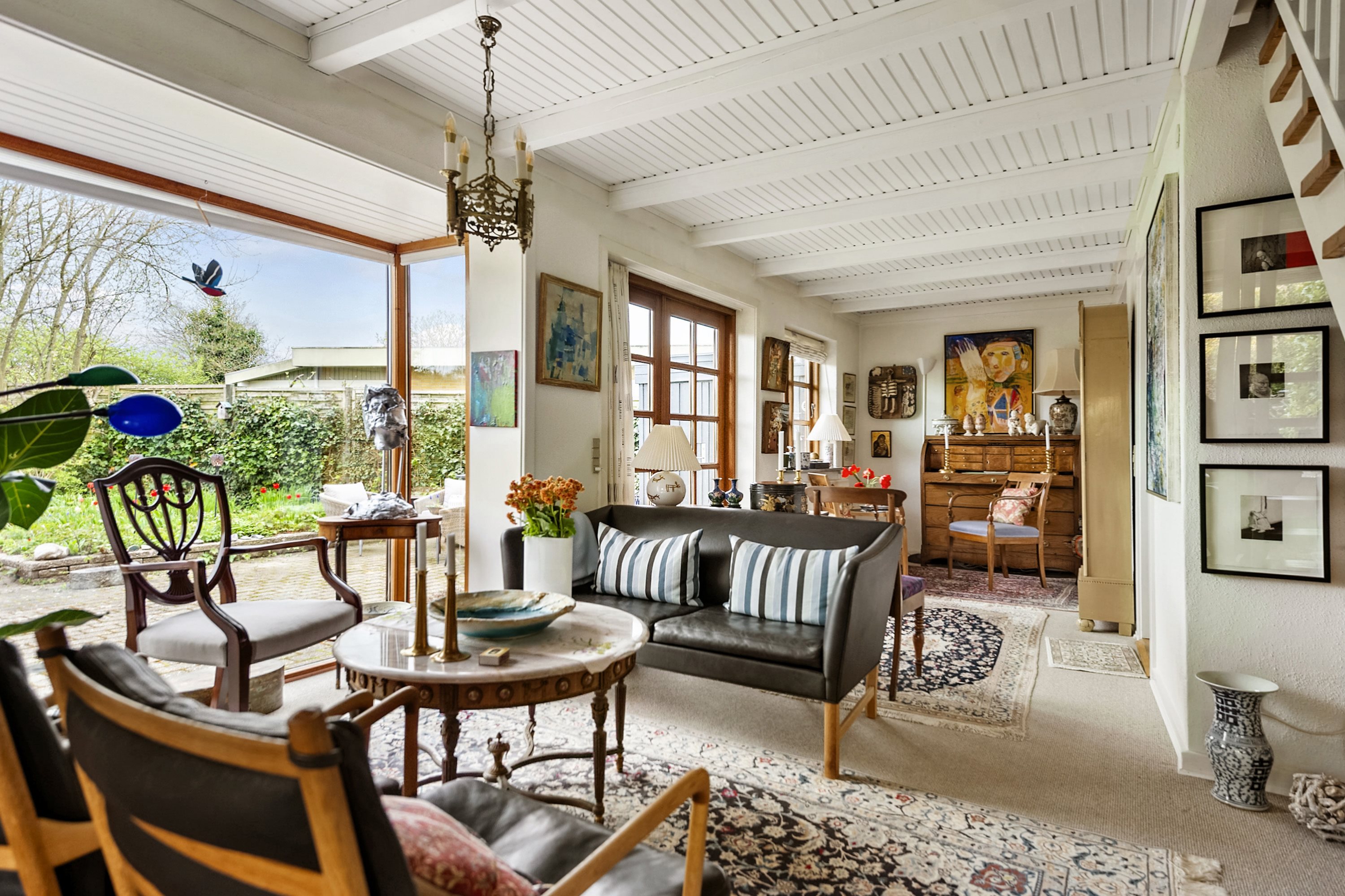 Fremhævet stue billede i fuldskærmstilstand. Billede af Lærkevej 11, Hou, 8300 Odder