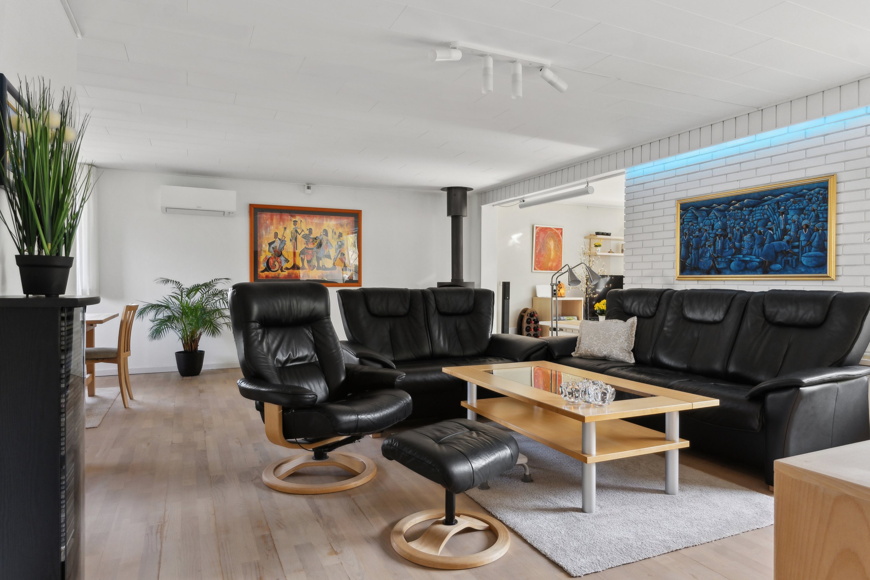 Fremhævet stue billede i fuldskærmstilstand. Billede af Rørvigvej 149, 4500 Nykøbing Sj