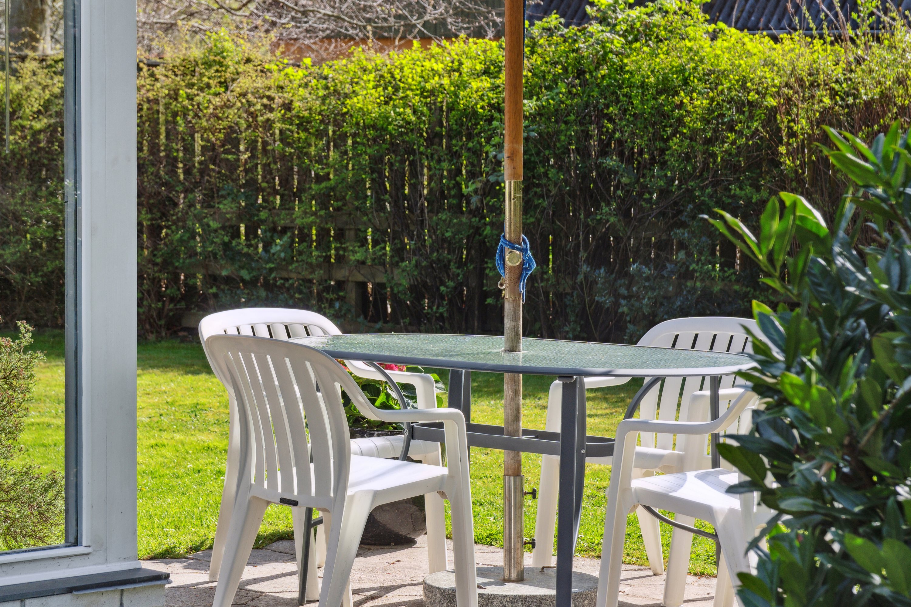 Fremhævet overdækket terrasse billede i fuldskærmstilstand. Billede af Rørvigvej 149, 4500 Nykøbing Sj