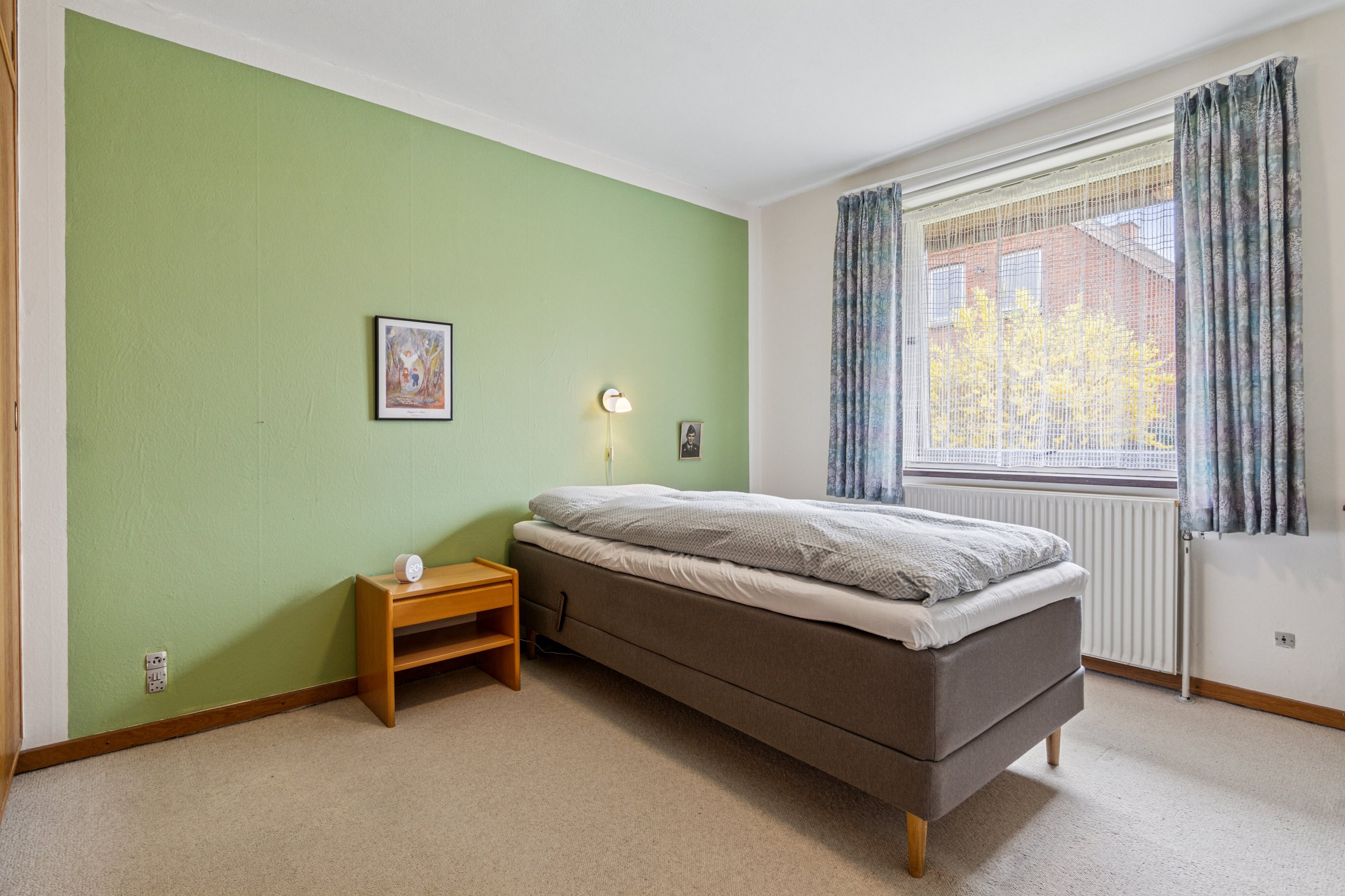 Fremhævet soveværelse billede i fuldskærmstilstand. Billede af Ydbyvej 160, 7760 Hurup Thy