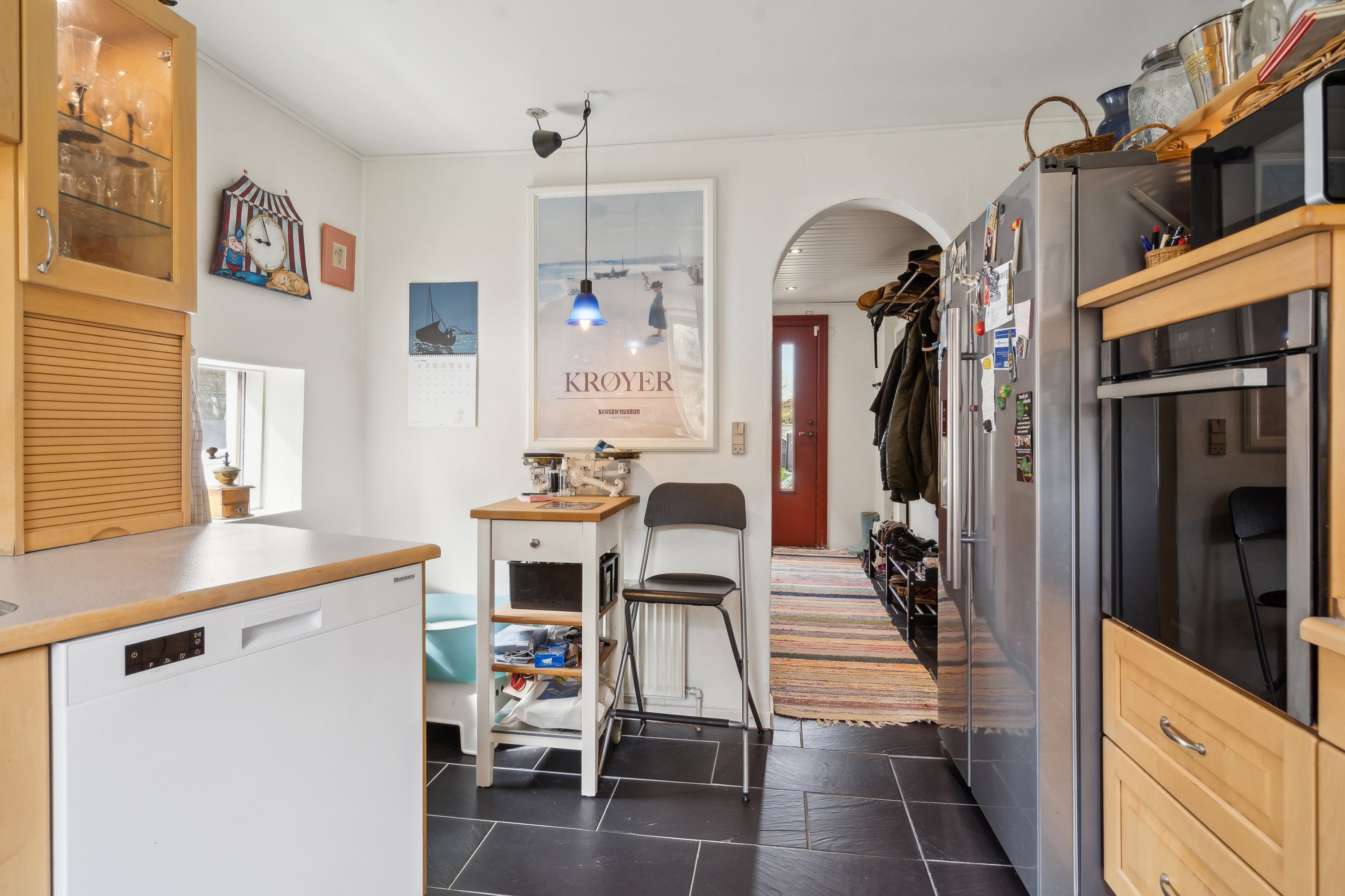 Fremhævet køkken billede i fuldskærmstilstand. Billede af Vinkældervej 17, 5000 Odense C