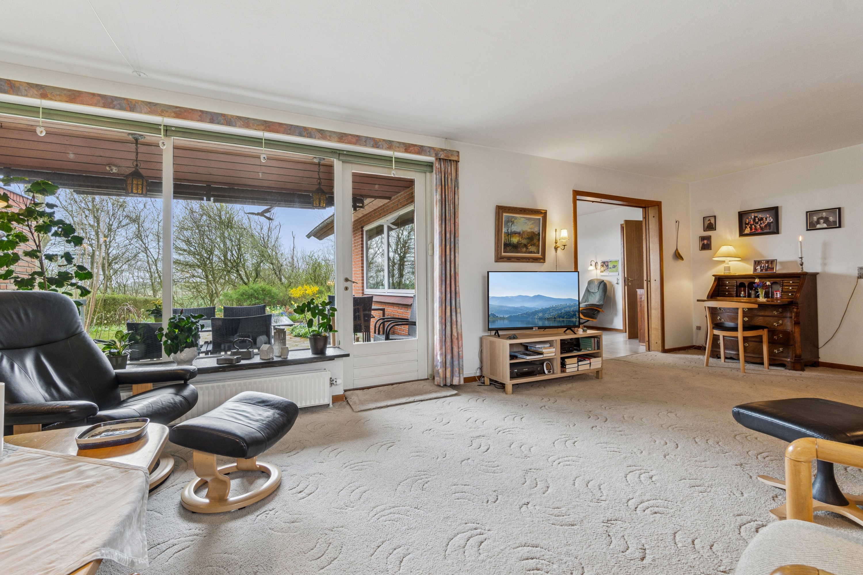 Fremhævet stue billede i fuldskærmstilstand. Billede af Ydbyvej 160, 7760 Hurup Thy