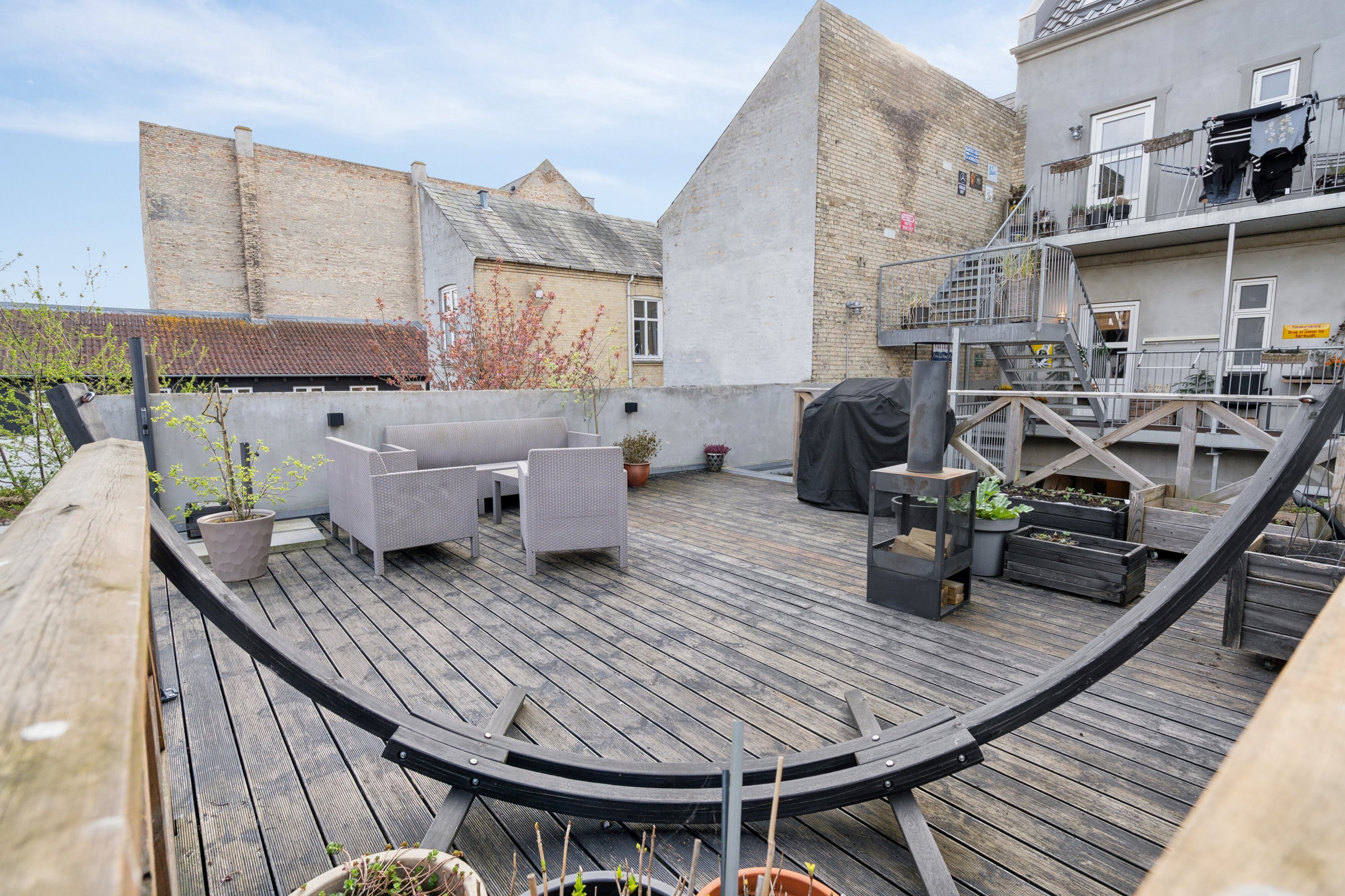 Fremhævet altan billede i fuldskærmstilstand. Billede af Søndergade 24C, 5000 Odense C