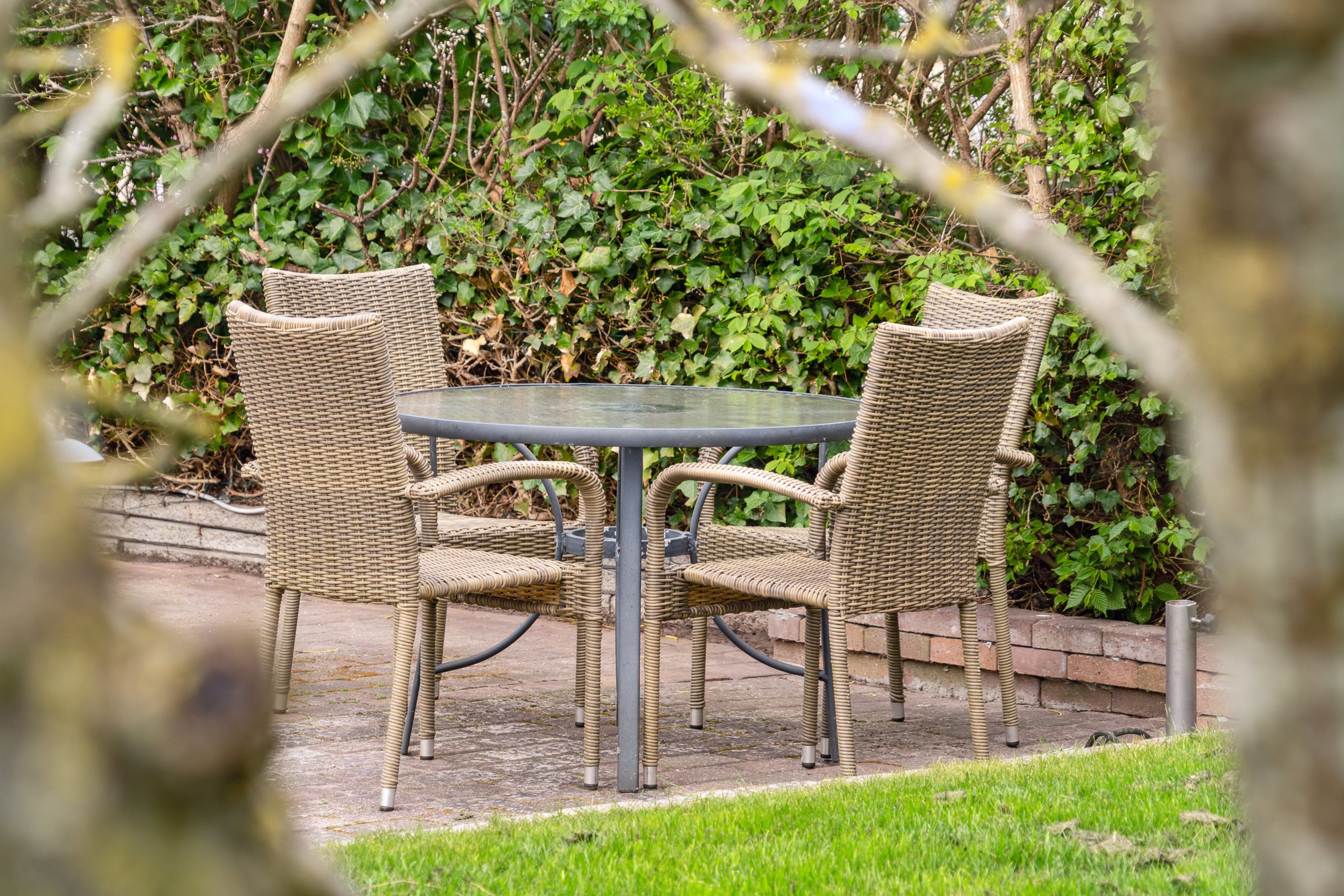 Fremhævet set fra haven billede i fuldskærmstilstand. Billede af Vinkældervej 17, 5000 Odense C