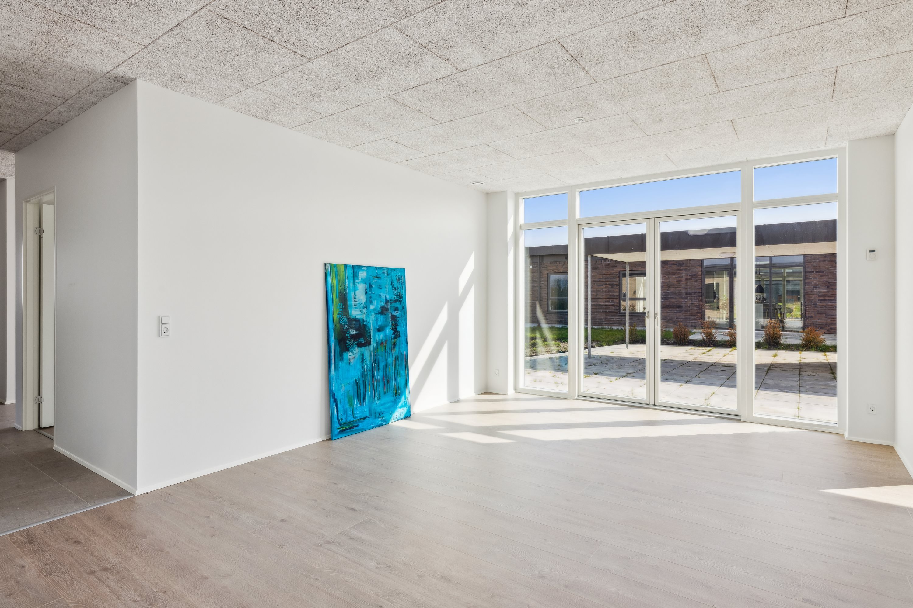 Fremhævet stue billede i fuldskærmstilstand. Billede af Mølbjerget 19, Rodskov, 8543 Hornslet