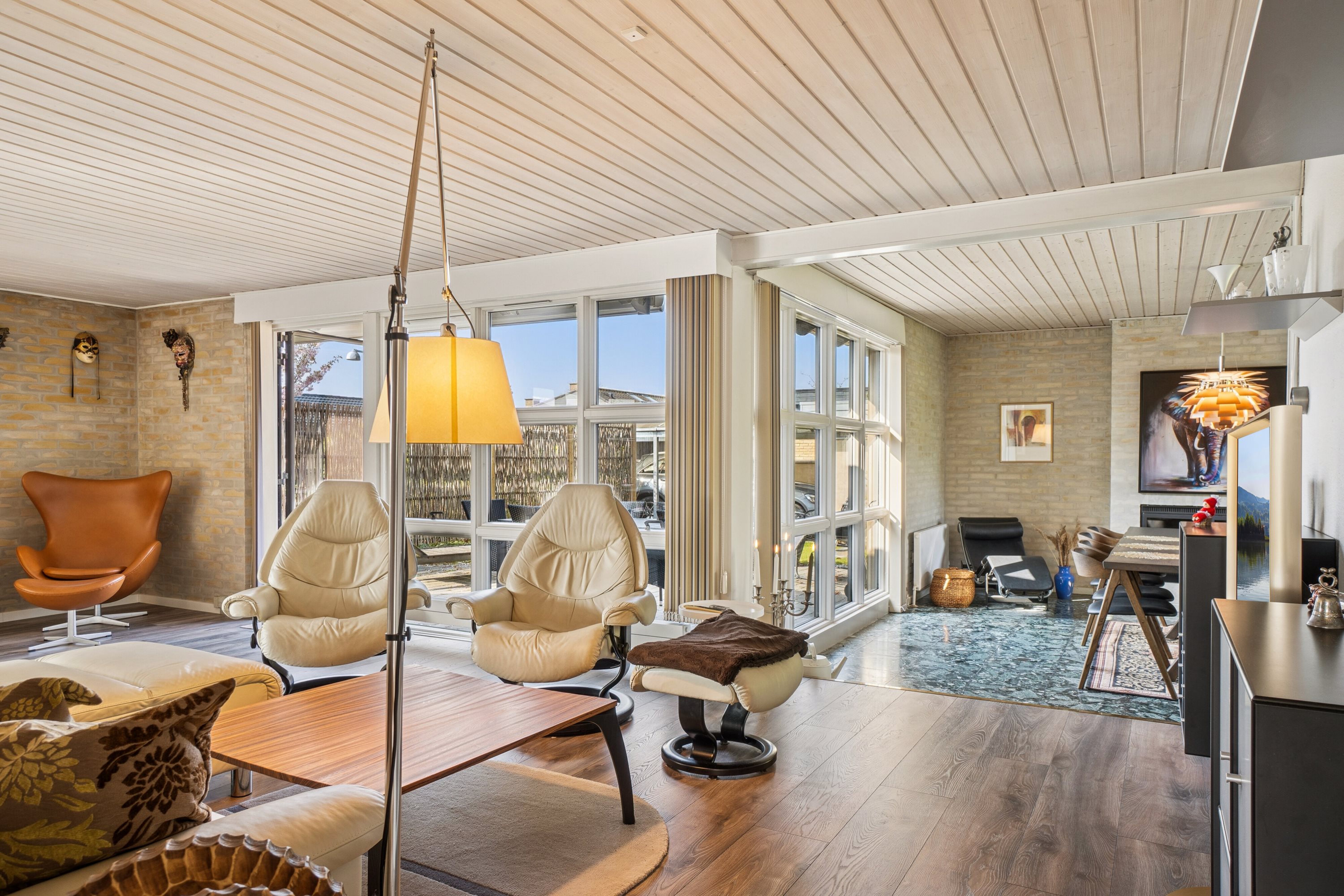 Fremhævet stue billede i fuldskærmstilstand. Billede af Borgager 43, 2620 Albertslund