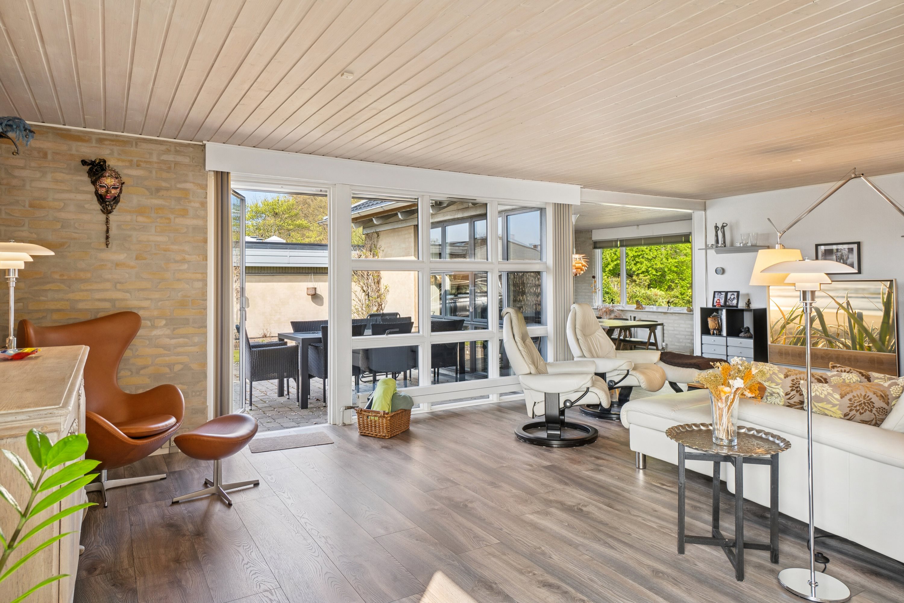 Fremhævet stue billede i fuldskærmstilstand. Billede af Borgager 43, 2620 Albertslund