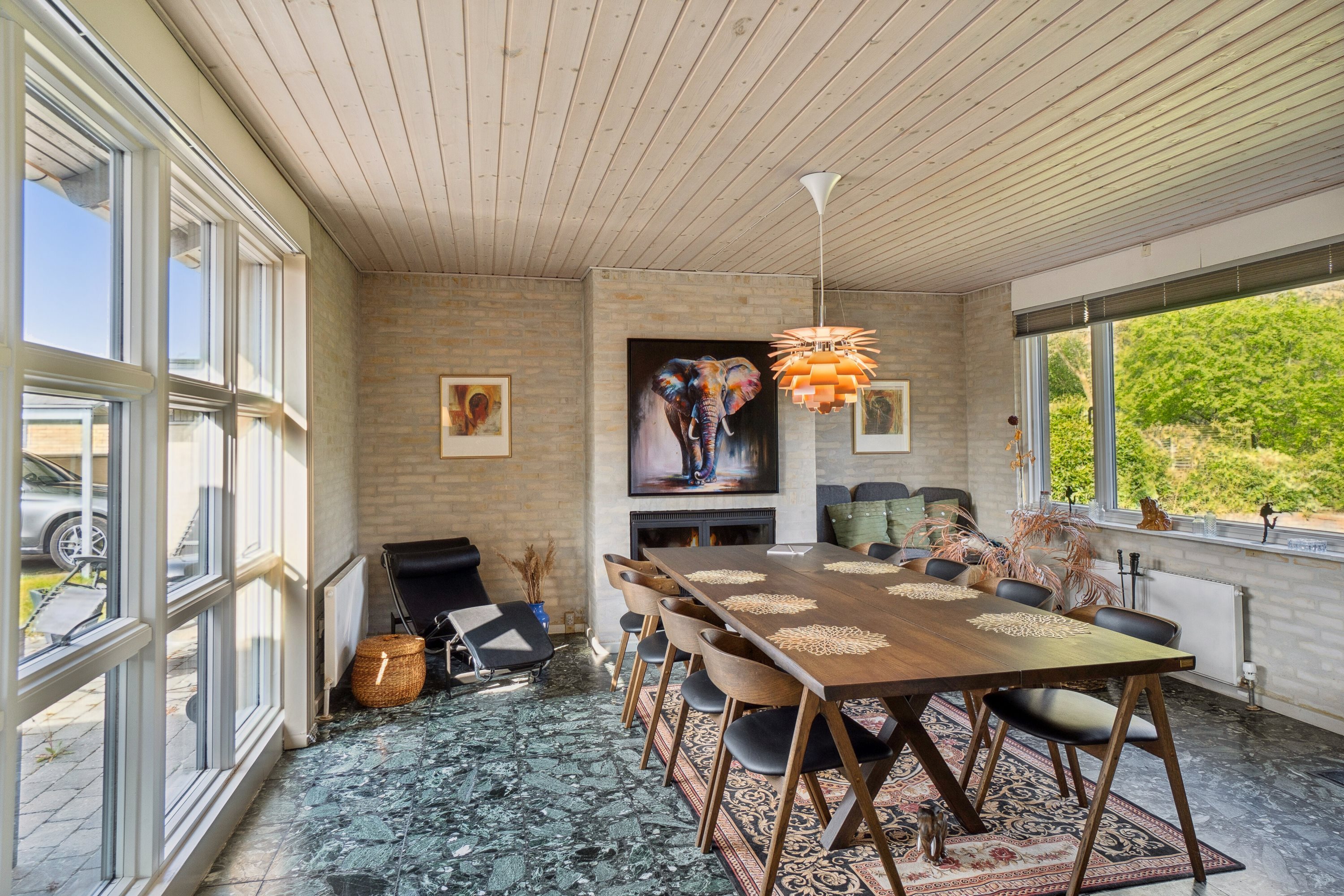 Fremhævet spisestue billede i fuldskærmstilstand. Billede af Borgager 43, 2620 Albertslund