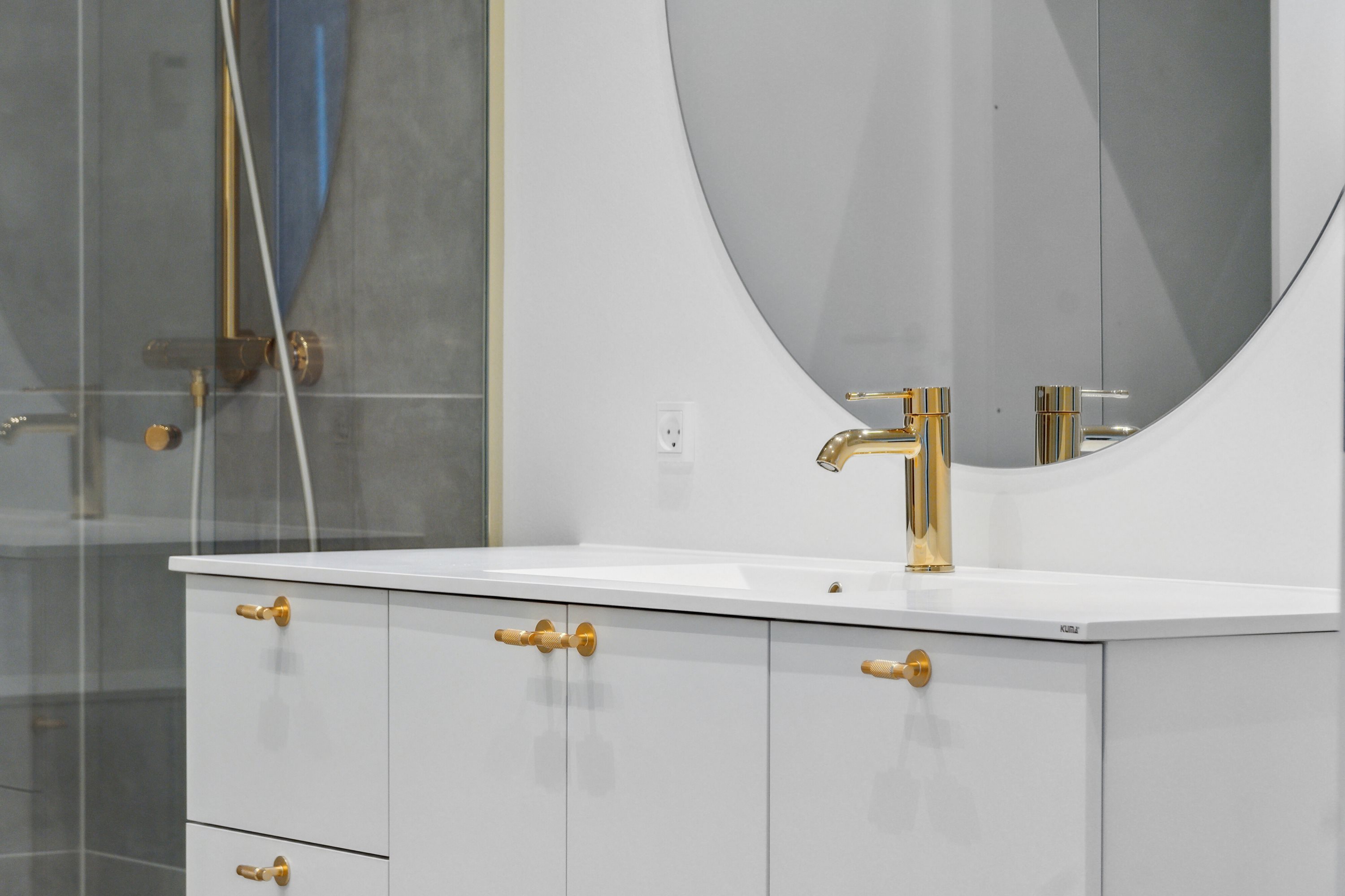 Fremhævet badeværelse billede i fuldskærmstilstand. Billede af Kindhestegade 2, 2., 4700 Næstved