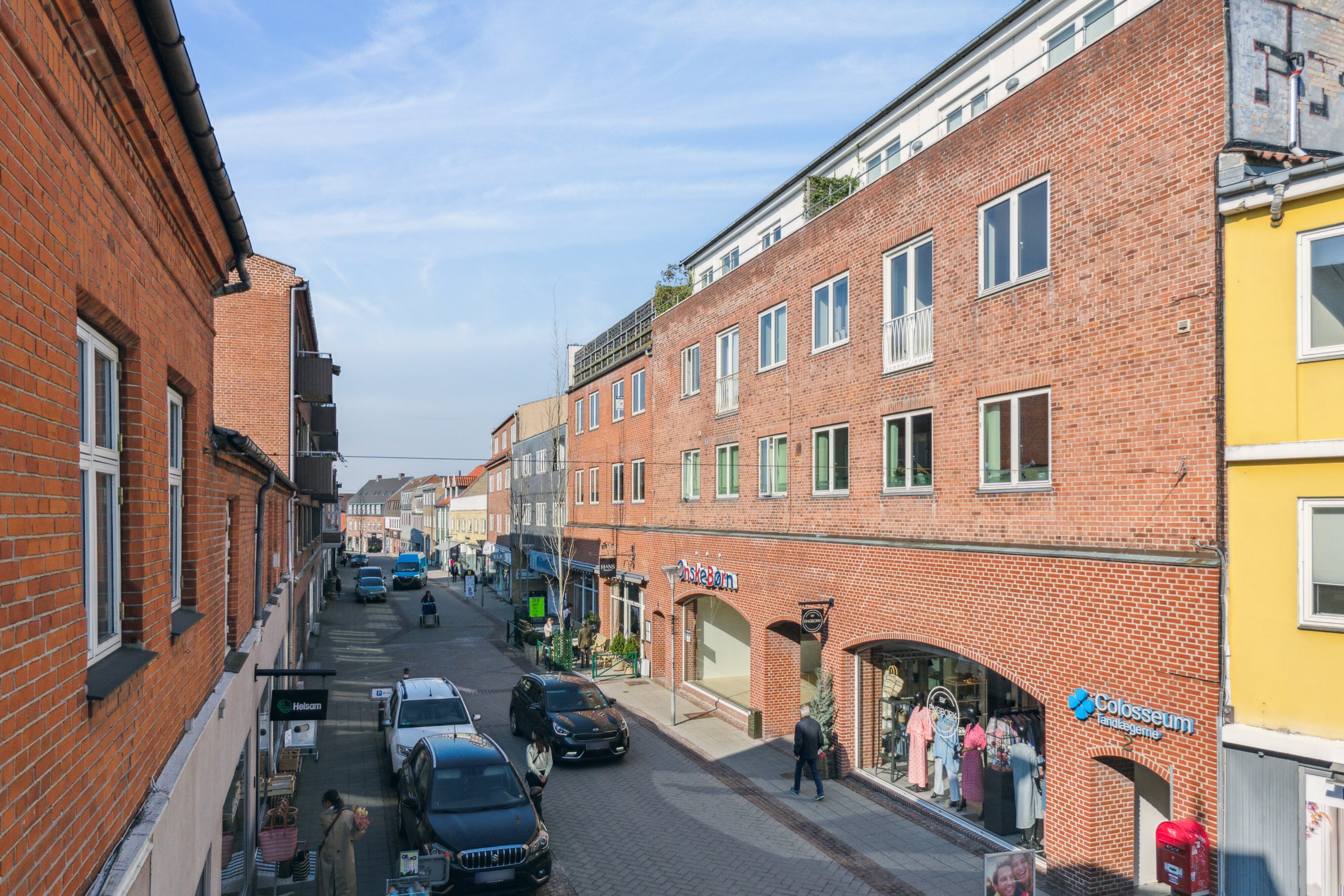 Fremhævet facade billede i fuldskærmstilstand. Billede af Kindhestegade 2, 2., 4700 Næstved