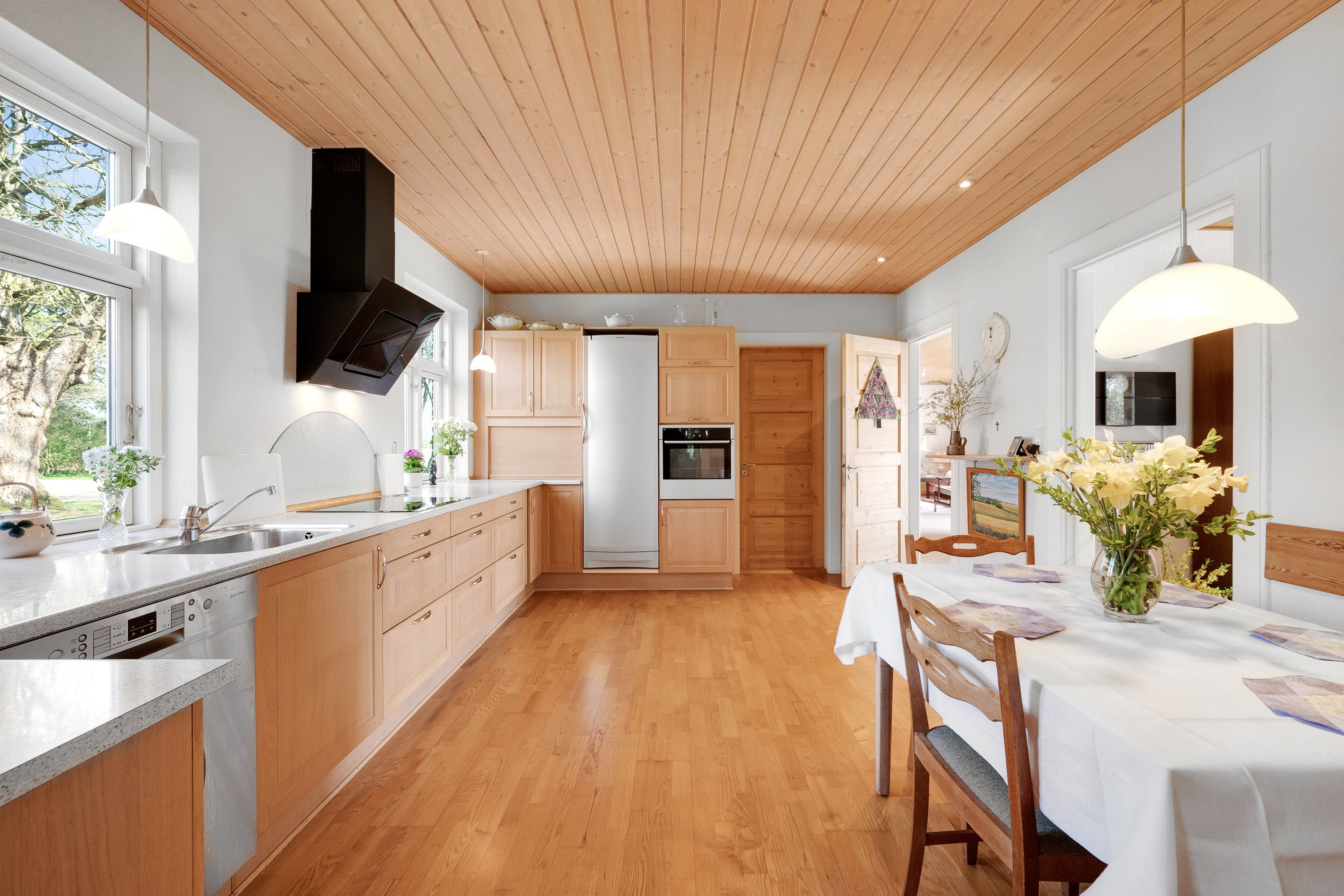 Fremhævet køkken billede i fuldskærmstilstand. Billede af Højbyvej 2, Borris, 6900 Skjern