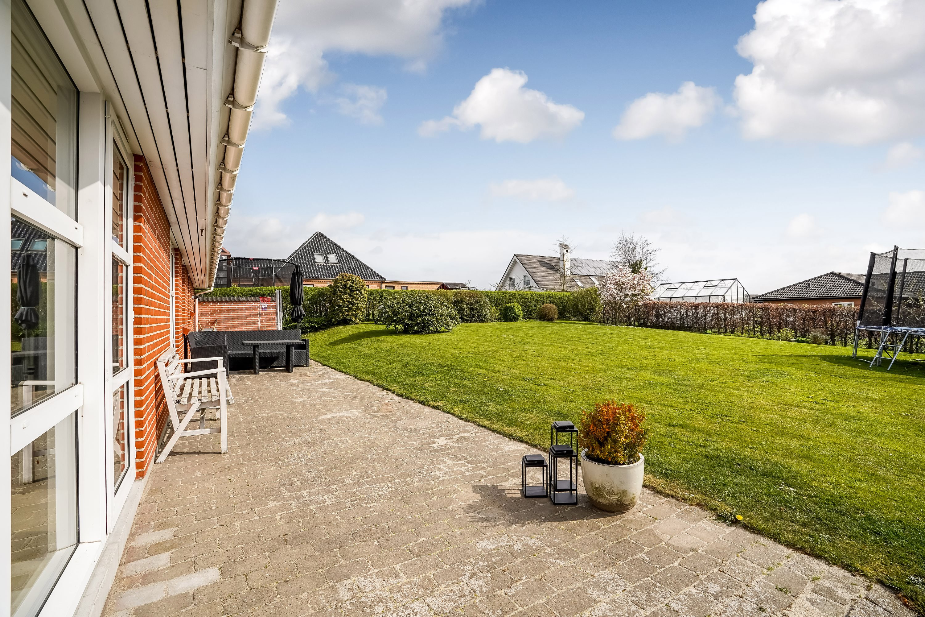 Fremhævet have billede i fuldskærmstilstand. Billede af Lyøvej 10, Baaring, 5466 Asperup