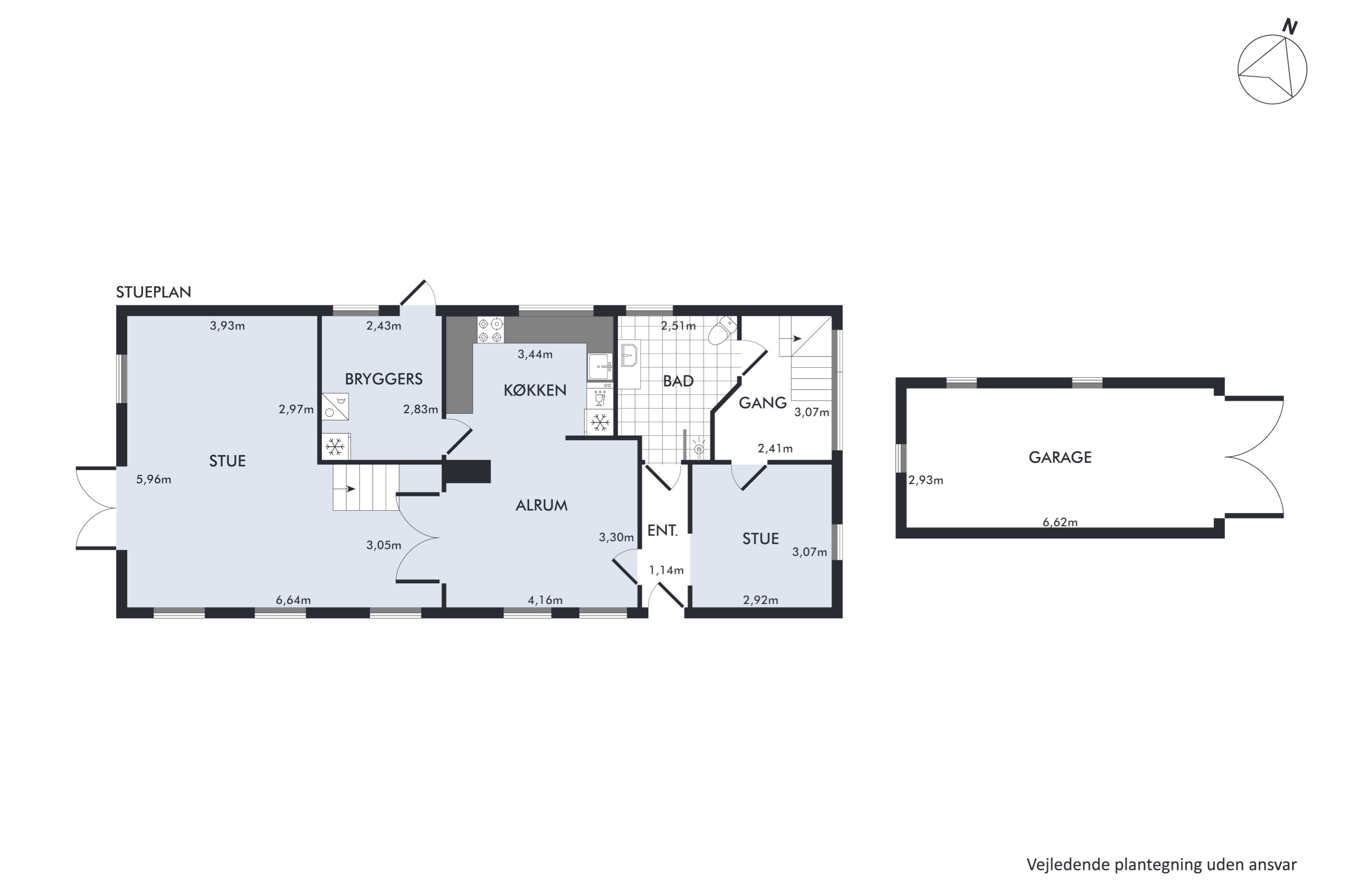 Plantegninger billede af Vestergade 13, 6310 Broager