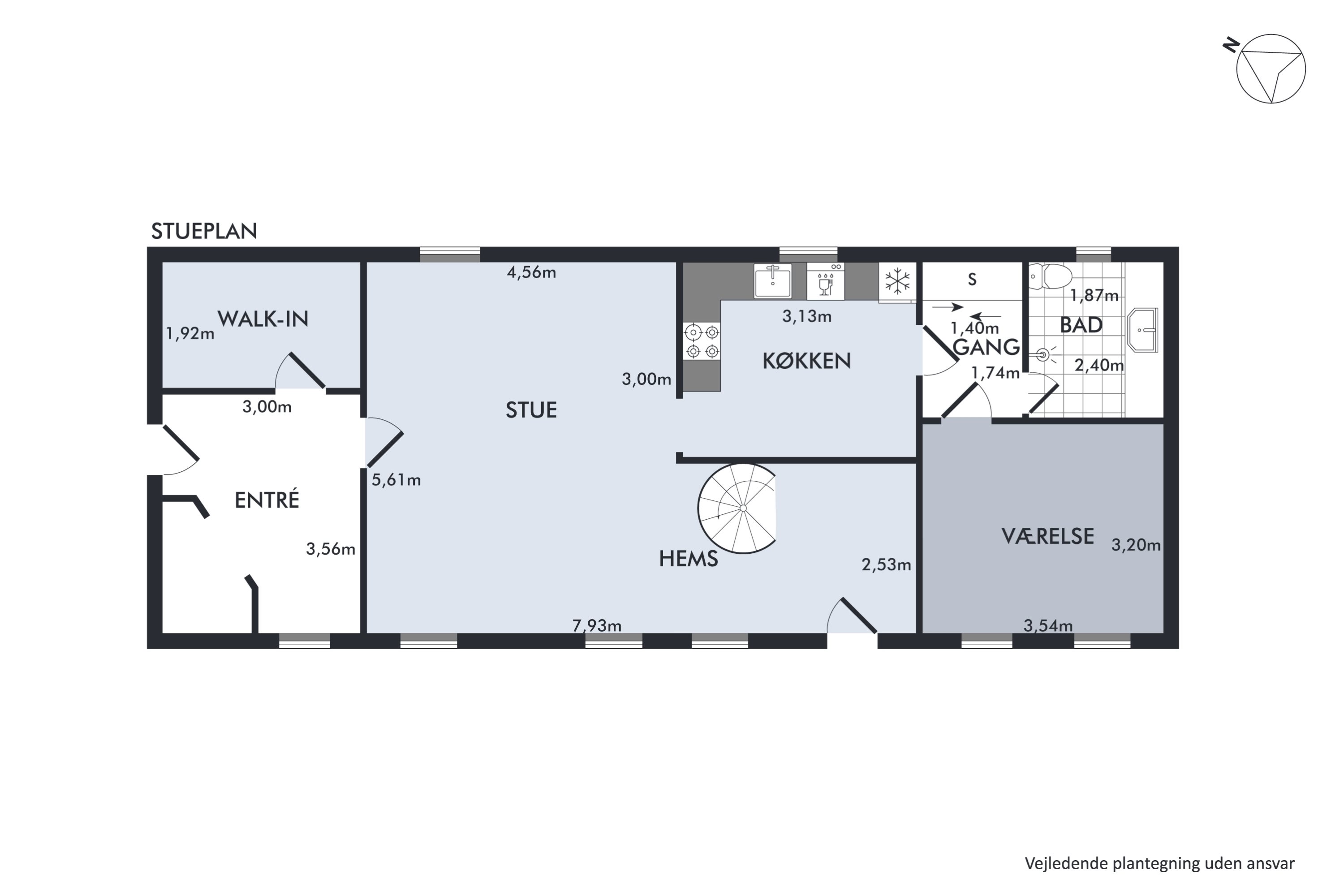 Plantegninger billede af Ådalsvej 1, 8961 Allingåbro