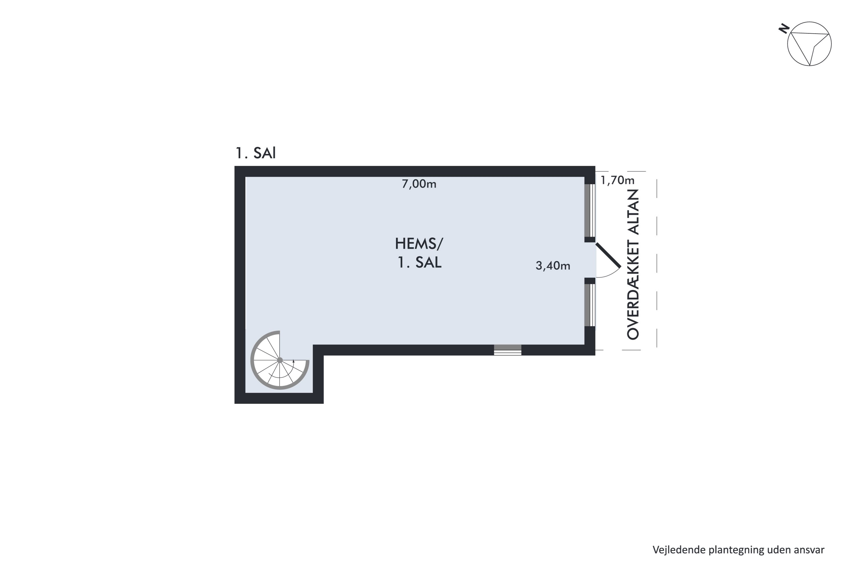 Plantegninger billede af Ådalsvej 1, 8961 Allingåbro