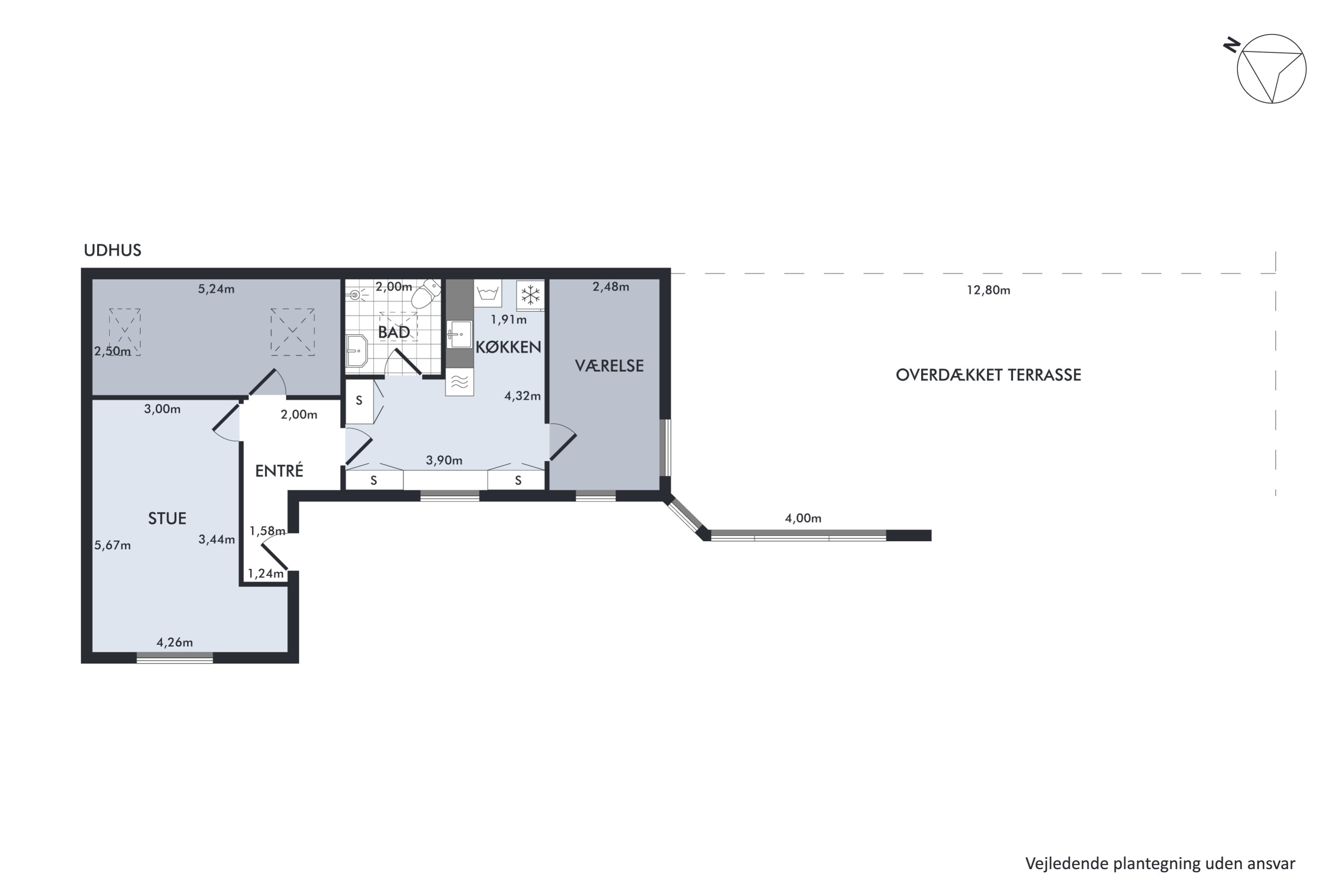 Plantegninger billede af Ådalsvej 1, 8961 Allingåbro