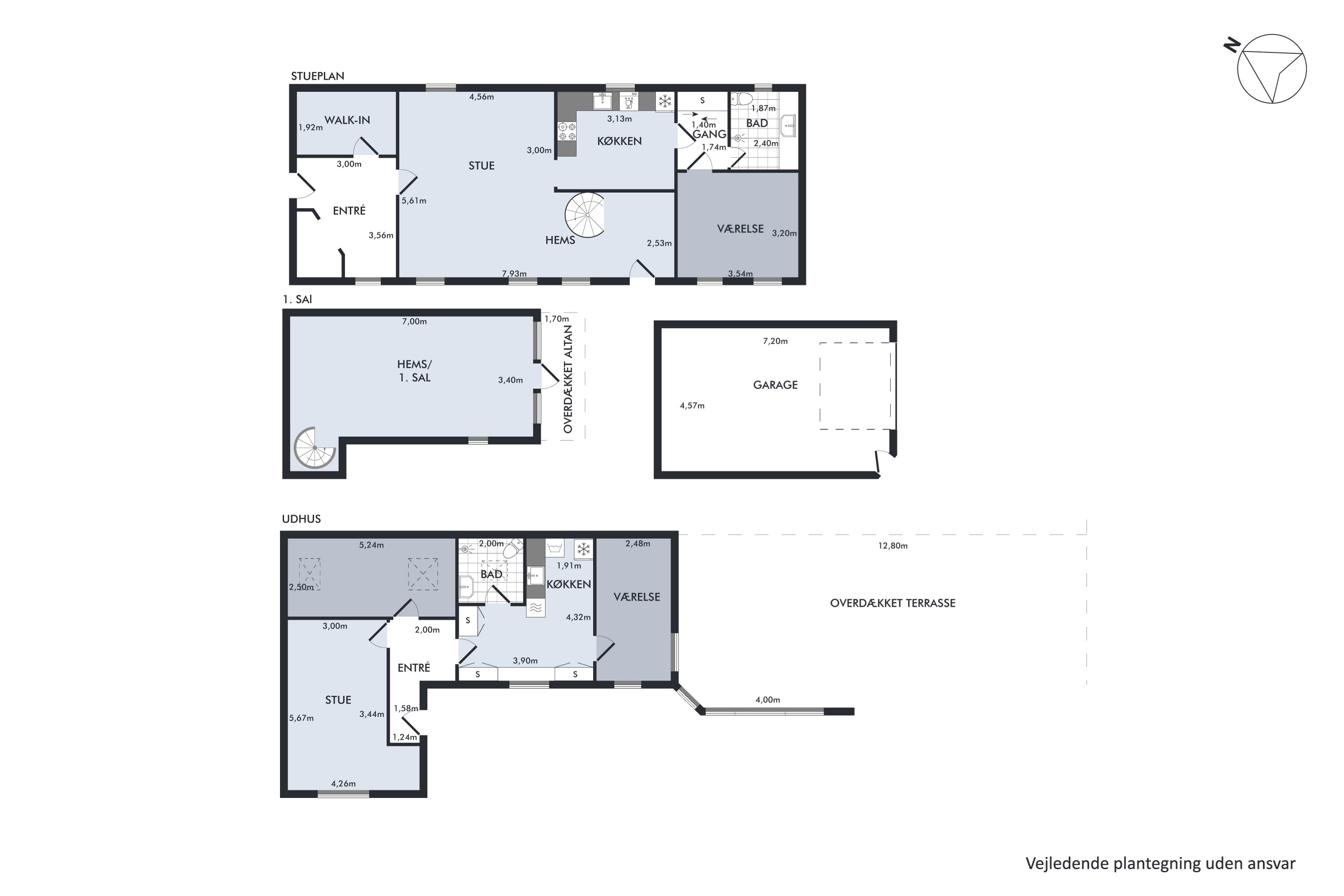 Plantegninger billede af Ådalsvej 1, 8961 Allingåbro
