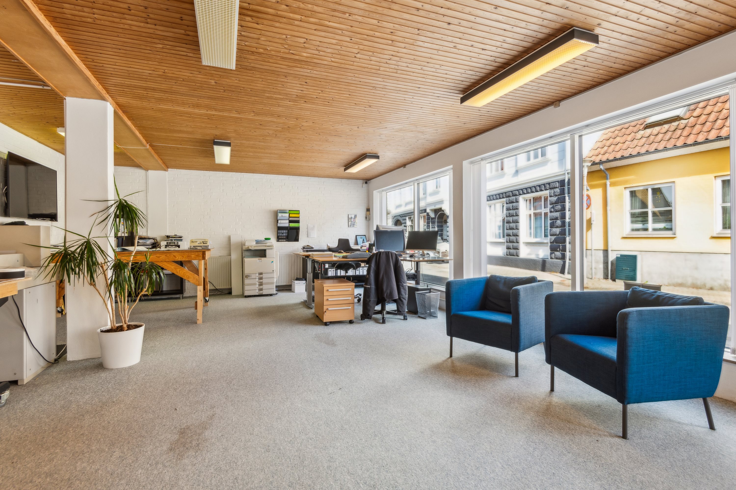 Fremhævet stue billede i fuldskærmstilstand. Billede af Ll Algade 3, 9240 Nibe