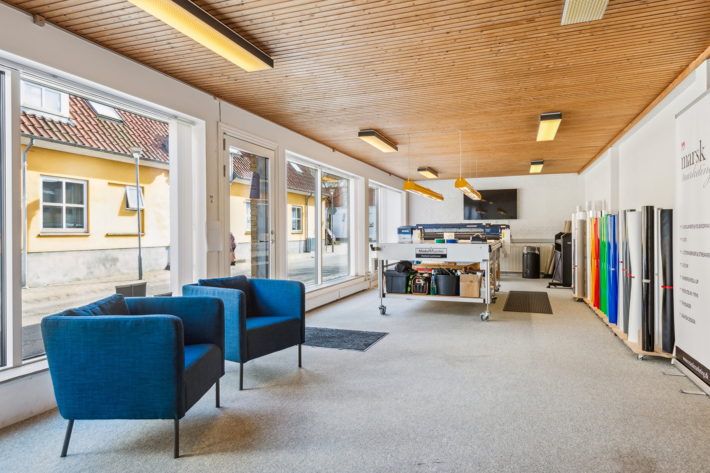 Fremhævet stue billede i fuldskærmstilstand. Billede af Ll Algade 3, 9240 Nibe