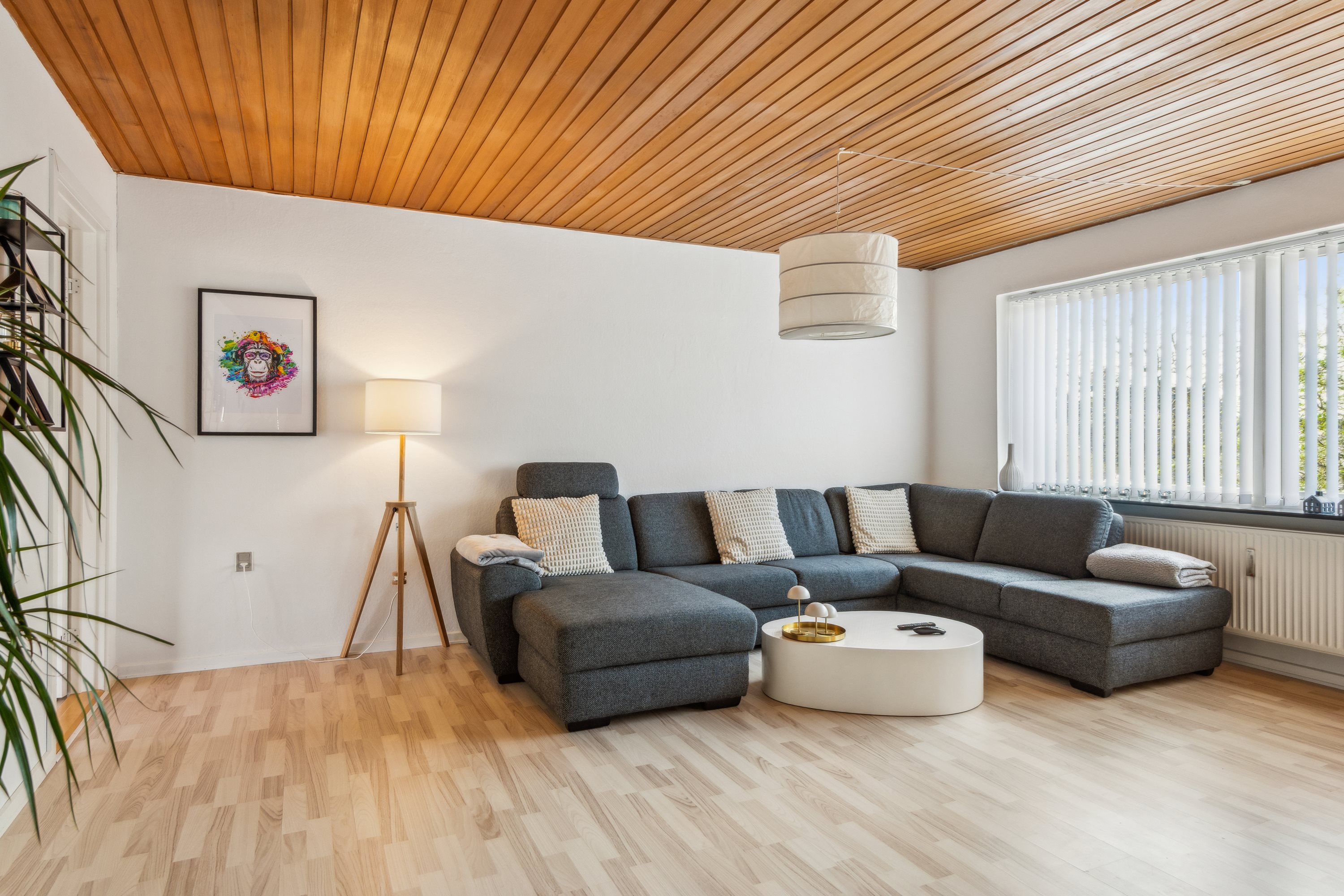 Fremhævet stue billede i fuldskærmstilstand. Billede af Ll Algade 3, 9240 Nibe