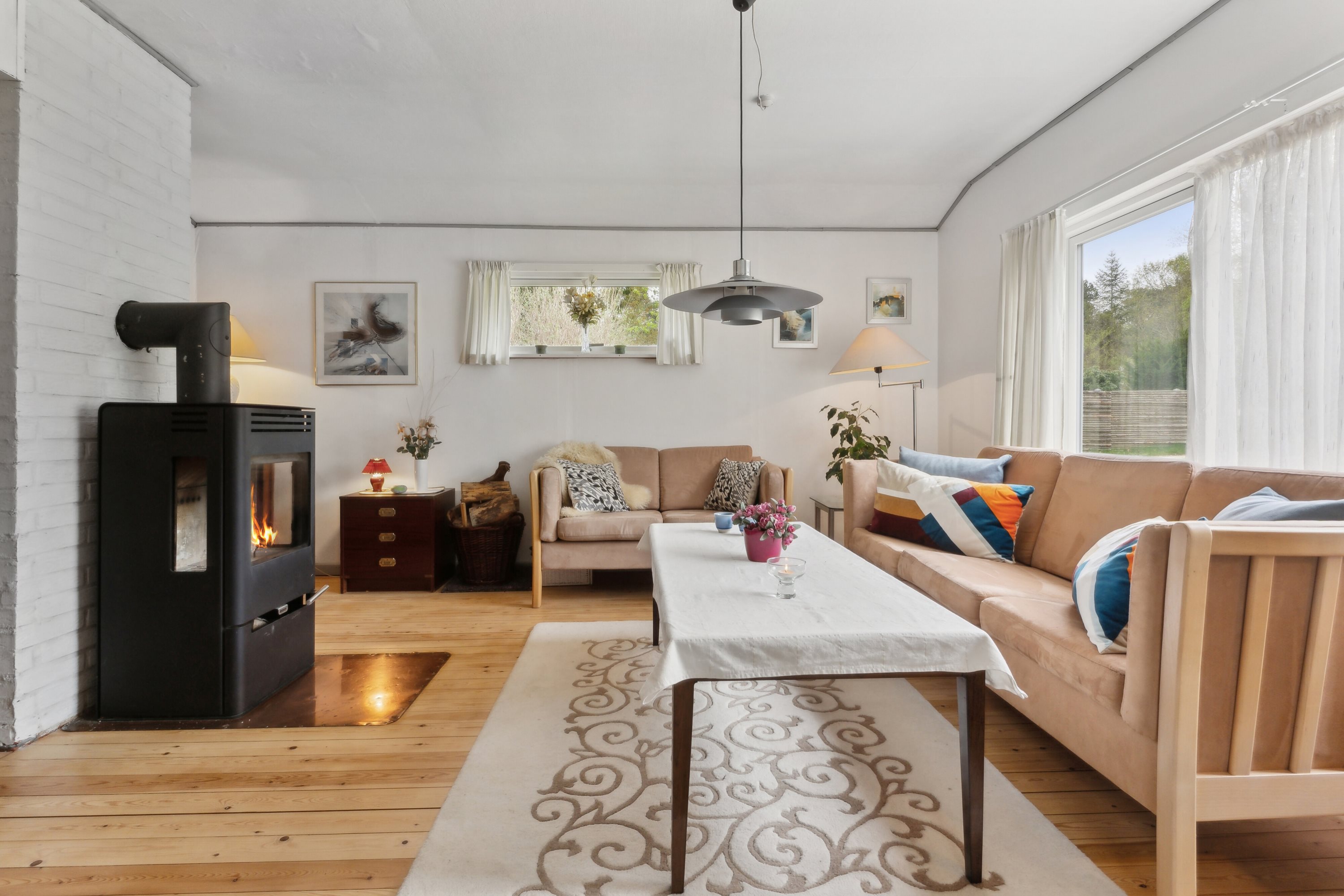 Fremhævet stue billede i fuldskærmstilstand. Billede af Skærby Dal 2, 4500 Nykøbing Sj