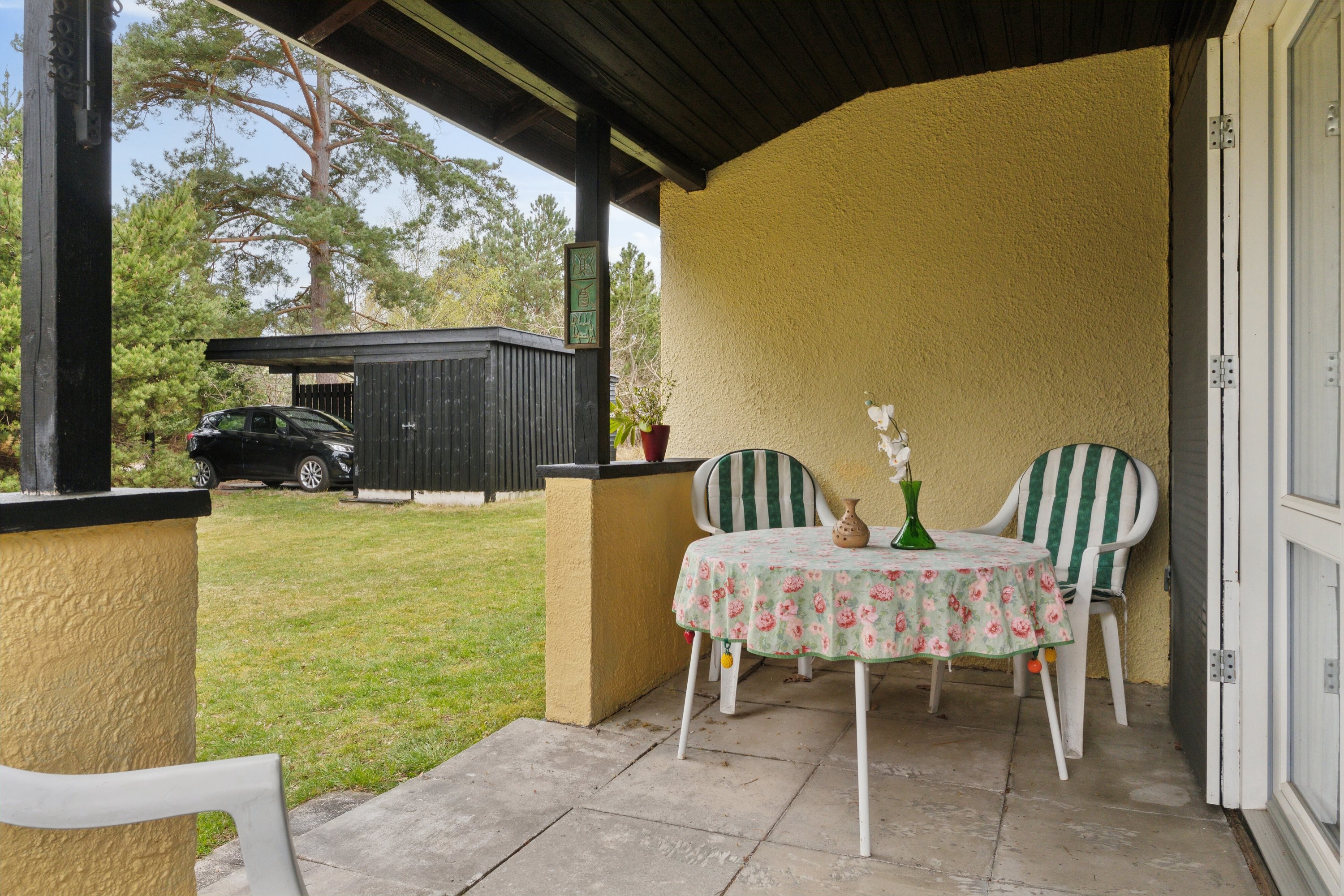 Fremhævet overdækket terrasse billede i fuldskærmstilstand. Billede af Skærby Dal 2, 4500 Nykøbing Sj