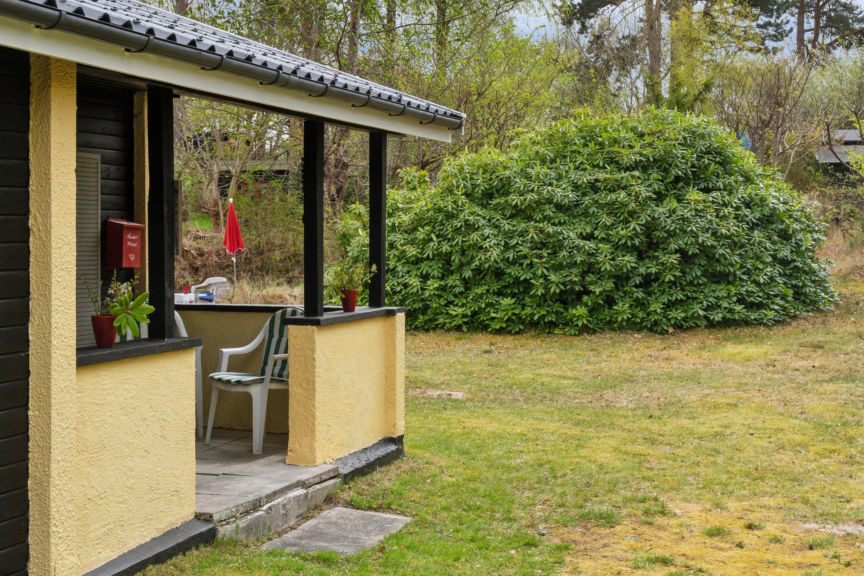 Fremhævet set fra haven billede i fuldskærmstilstand. Billede af Skærby Dal 2, 4500 Nykøbing Sj