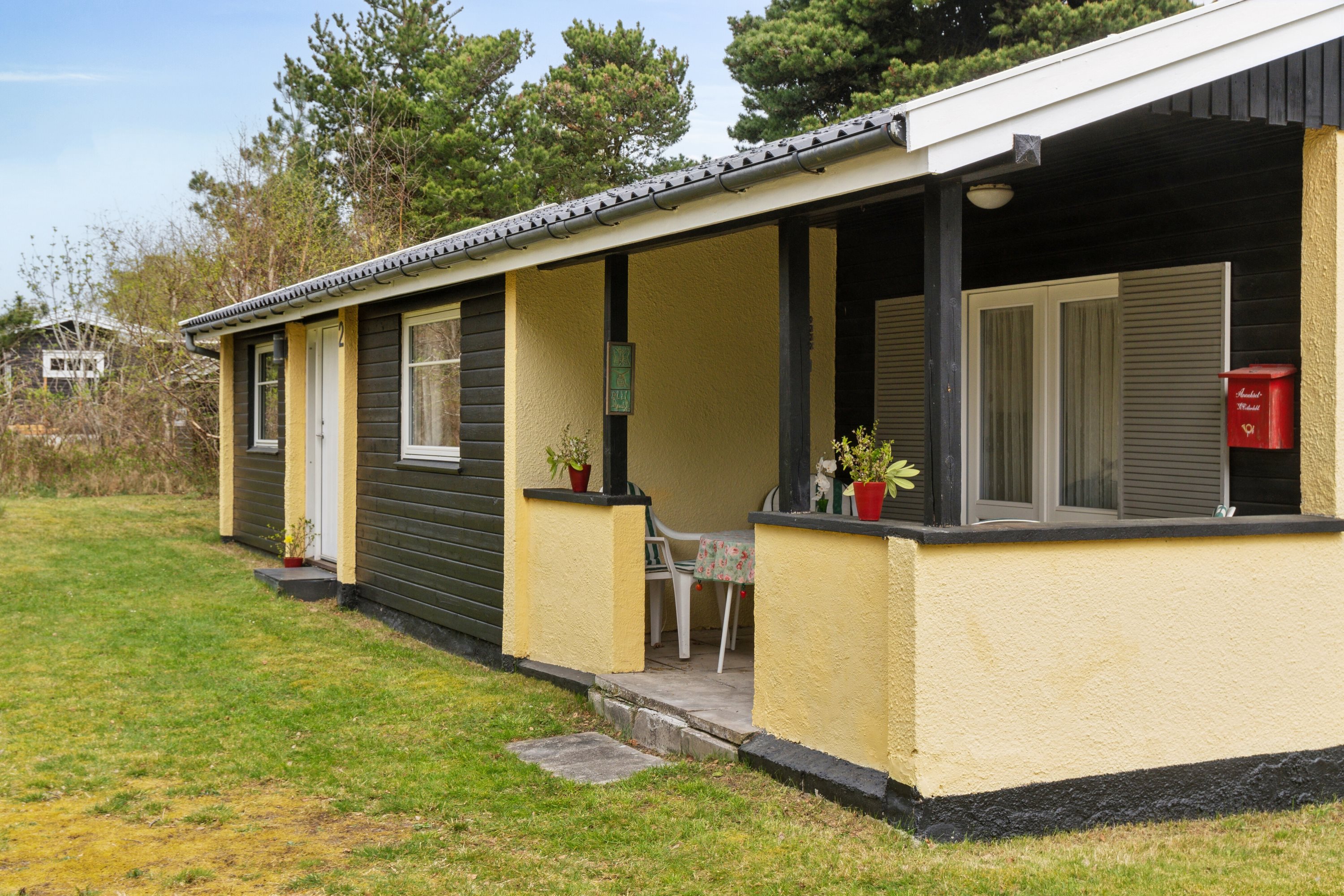 Fremhævet set fra haven billede i fuldskærmstilstand. Billede af Skærby Dal 2, 4500 Nykøbing Sj