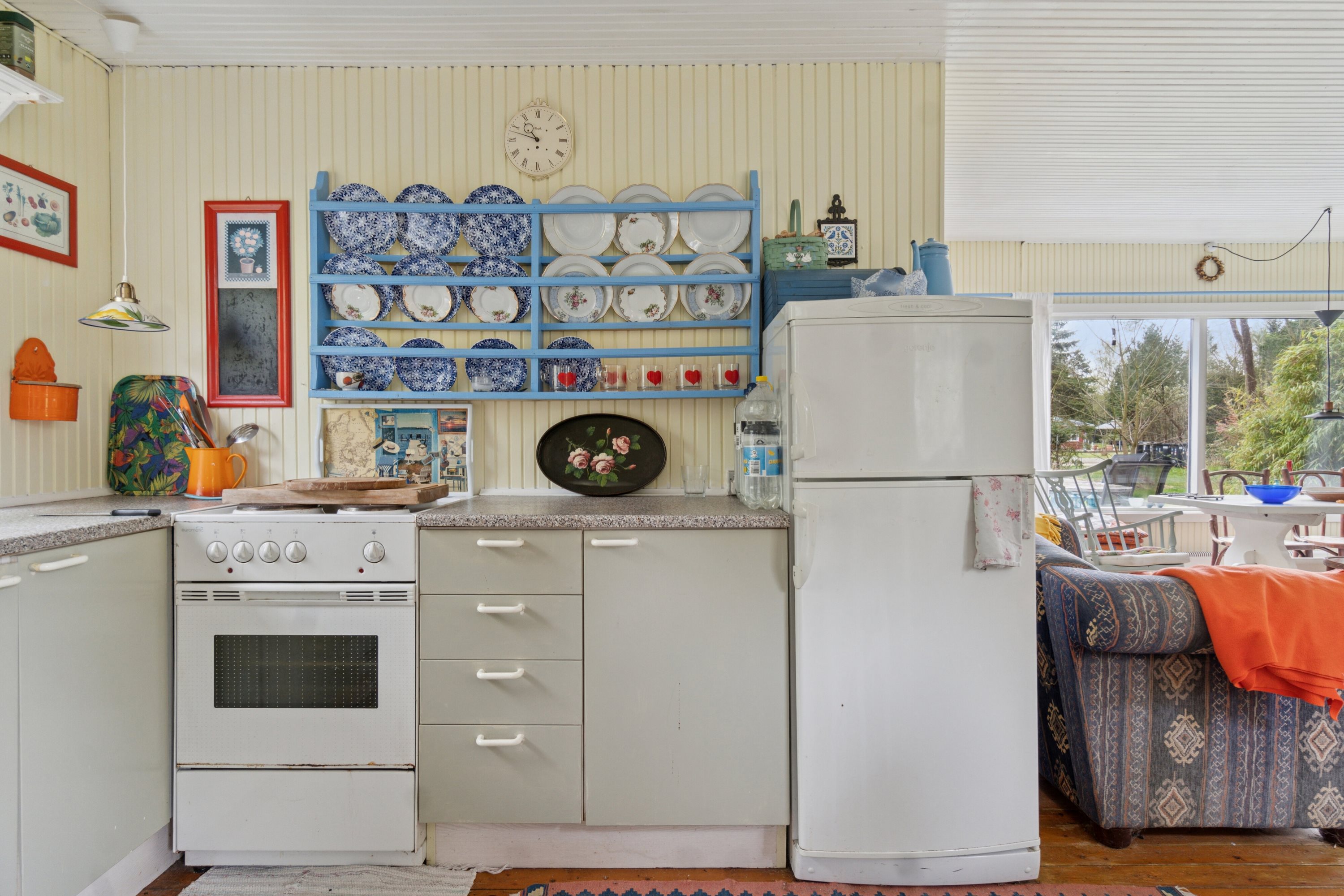 Fremhævet køkken billede i fuldskærmstilstand. Billede af Henriksvej 27, Reersø Ornum, 4281 Gørlev