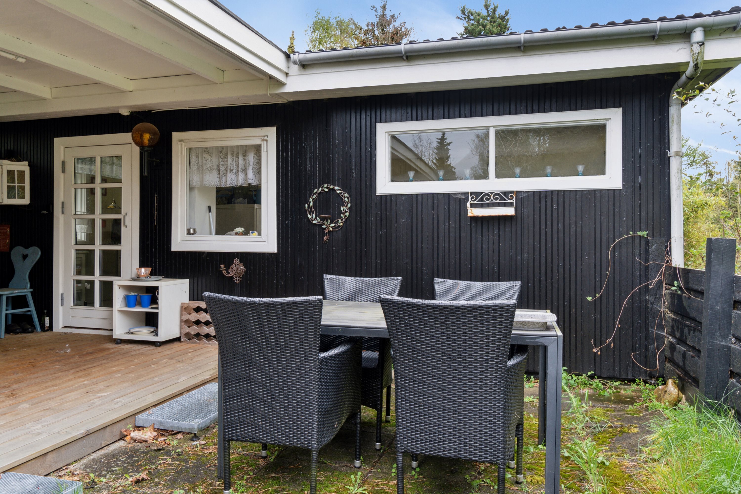 Fremhævet terrasse billede i fuldskærmstilstand. Billede af Henriksvej 27, Reersø Ornum, 4281 Gørlev