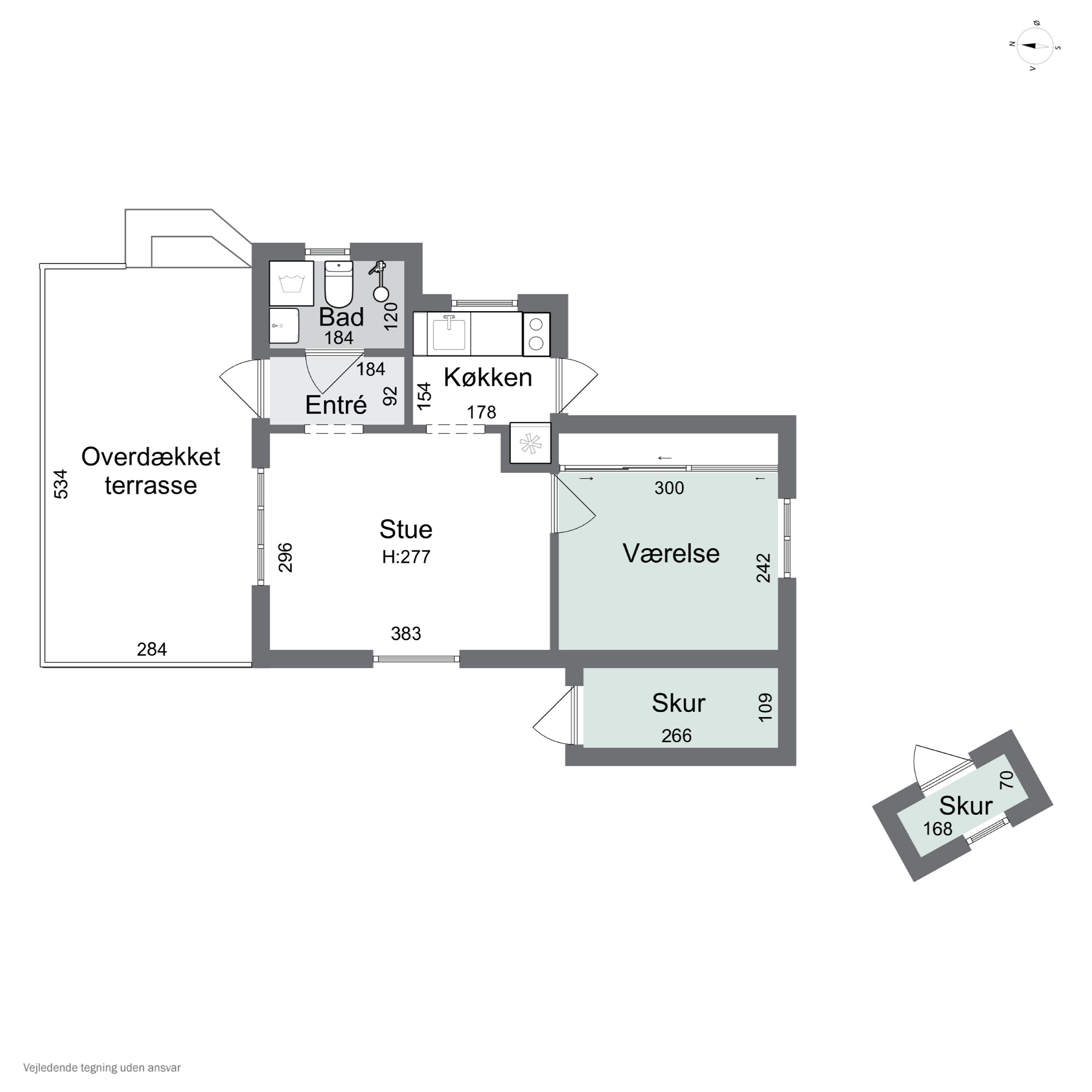 Plantegninger billede af C.A. Nielsensvej 31, Ølsted Strandhuse, 3310 Ølsted