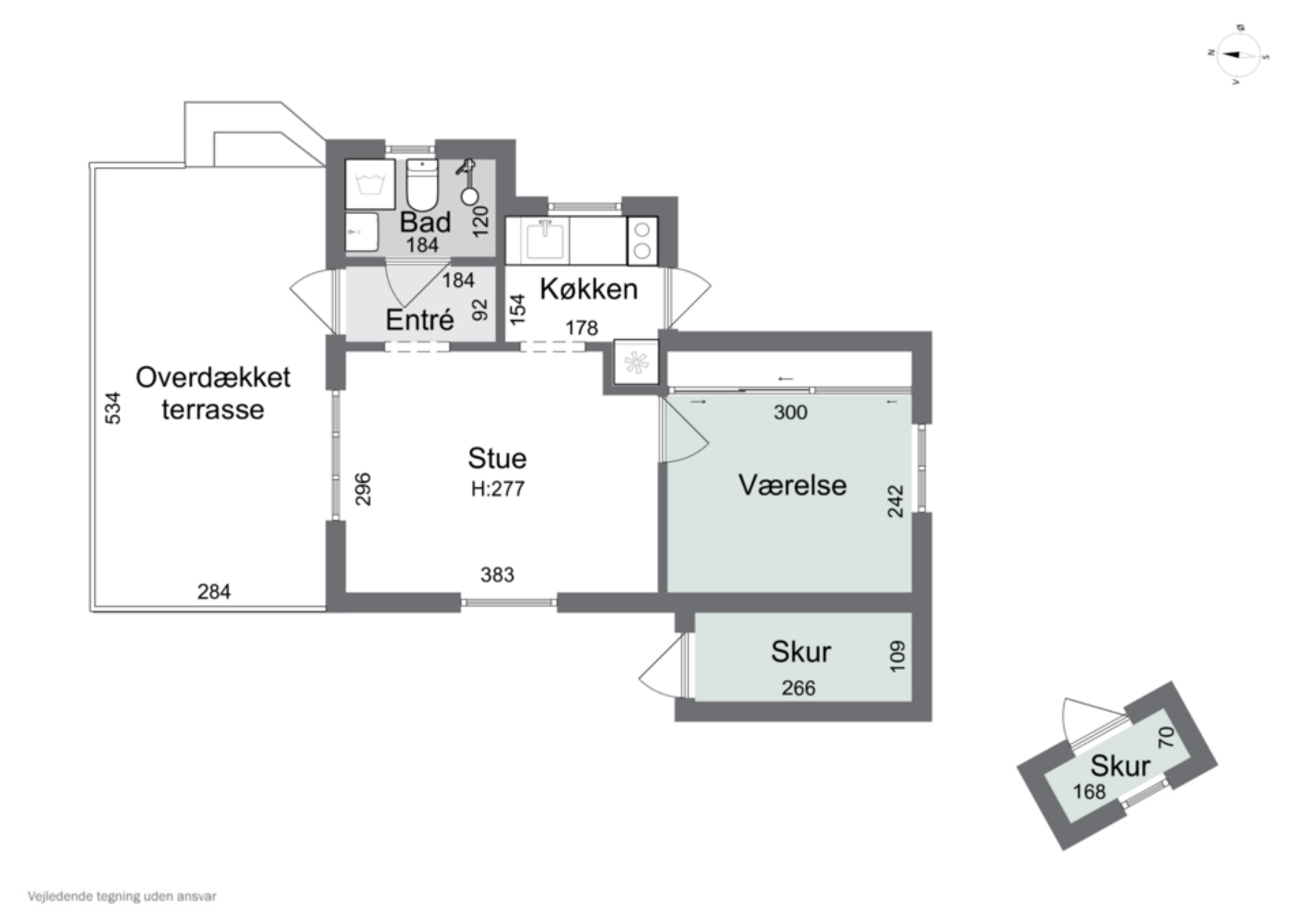 Plantegninger billede af C.A. Nielsensvej 31, Ølsted Strandhuse, 3310 Ølsted