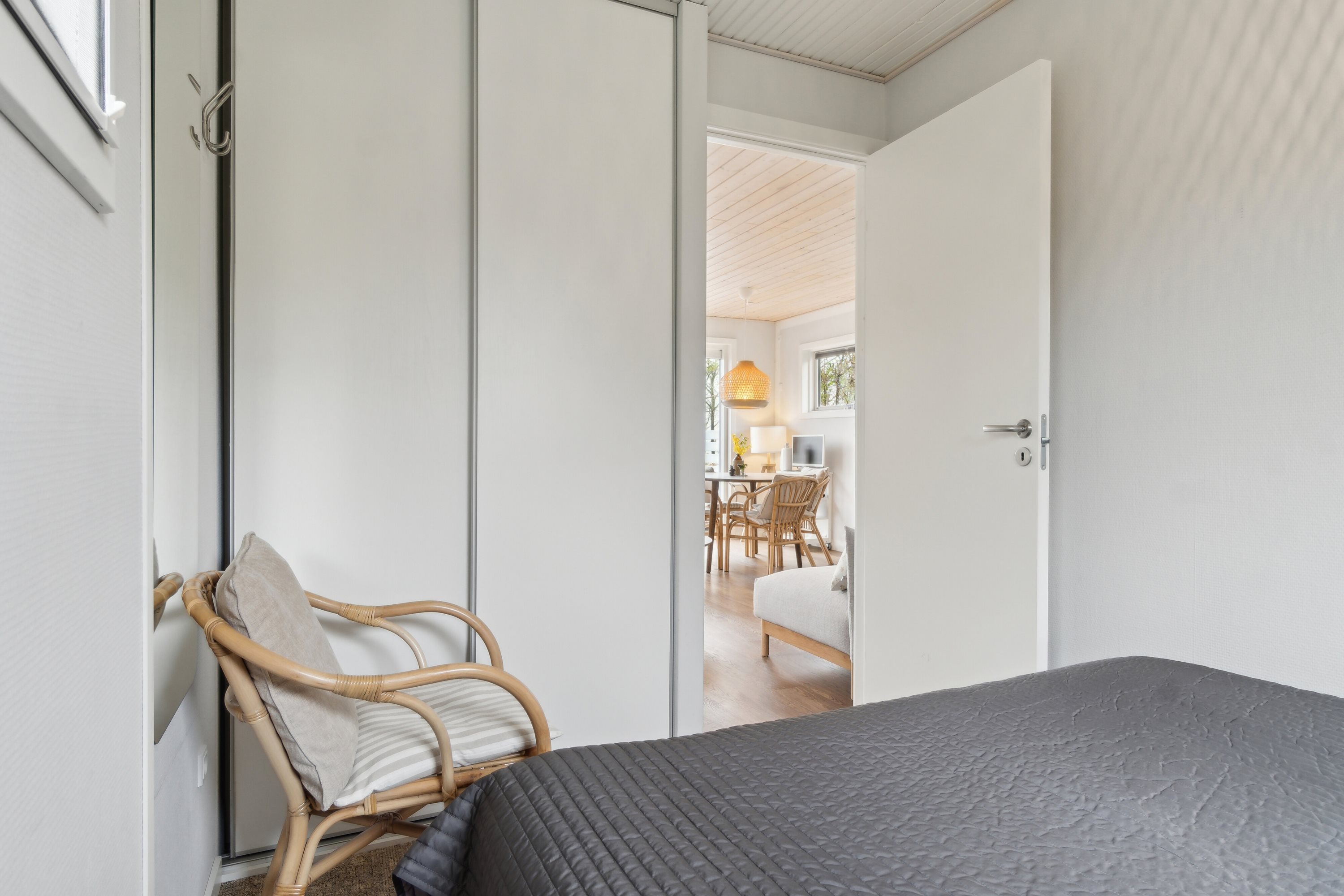 Fremhævet soveværelse billede i fuldskærmstilstand. Billede af C.A. Nielsensvej 33, Ølsted Strandhuse, 3310 Ølsted