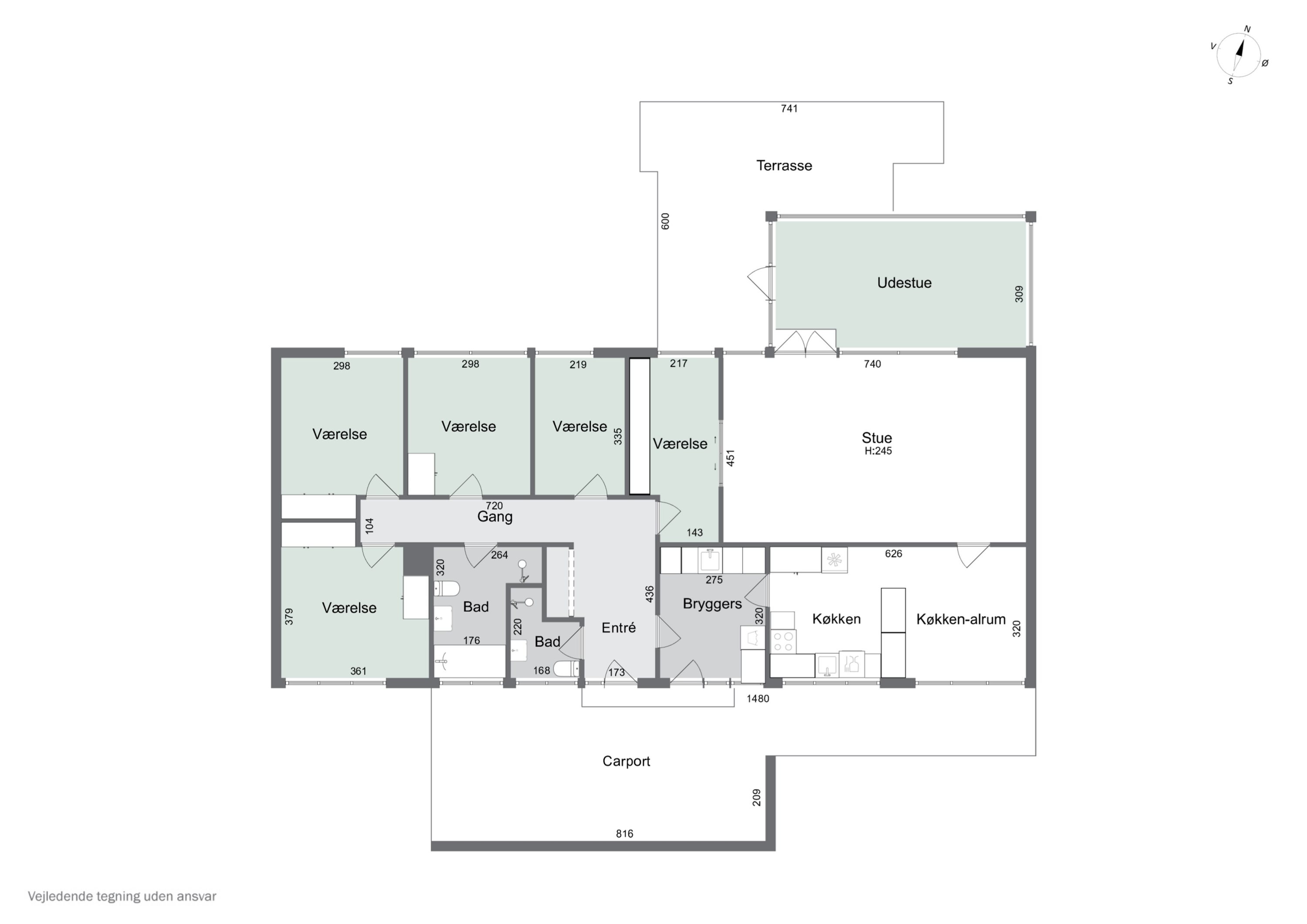 Plantegninger billede af Gildringeparken 38, 4690 Haslev