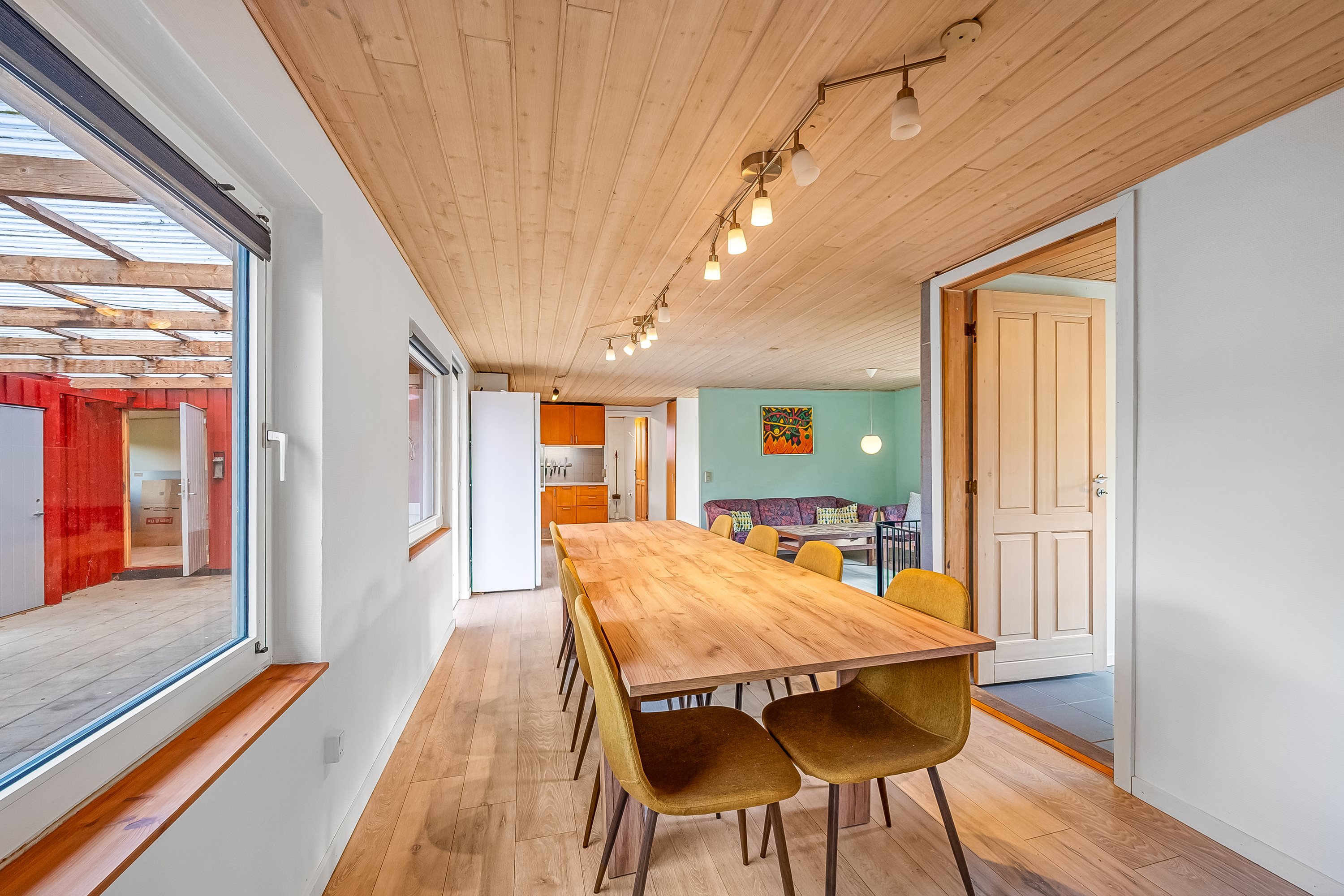 Fremhævet spiseplads  billede i fuldskærmstilstand. Billede af Gyvelvej 59, Stauning, 6900 Skjern