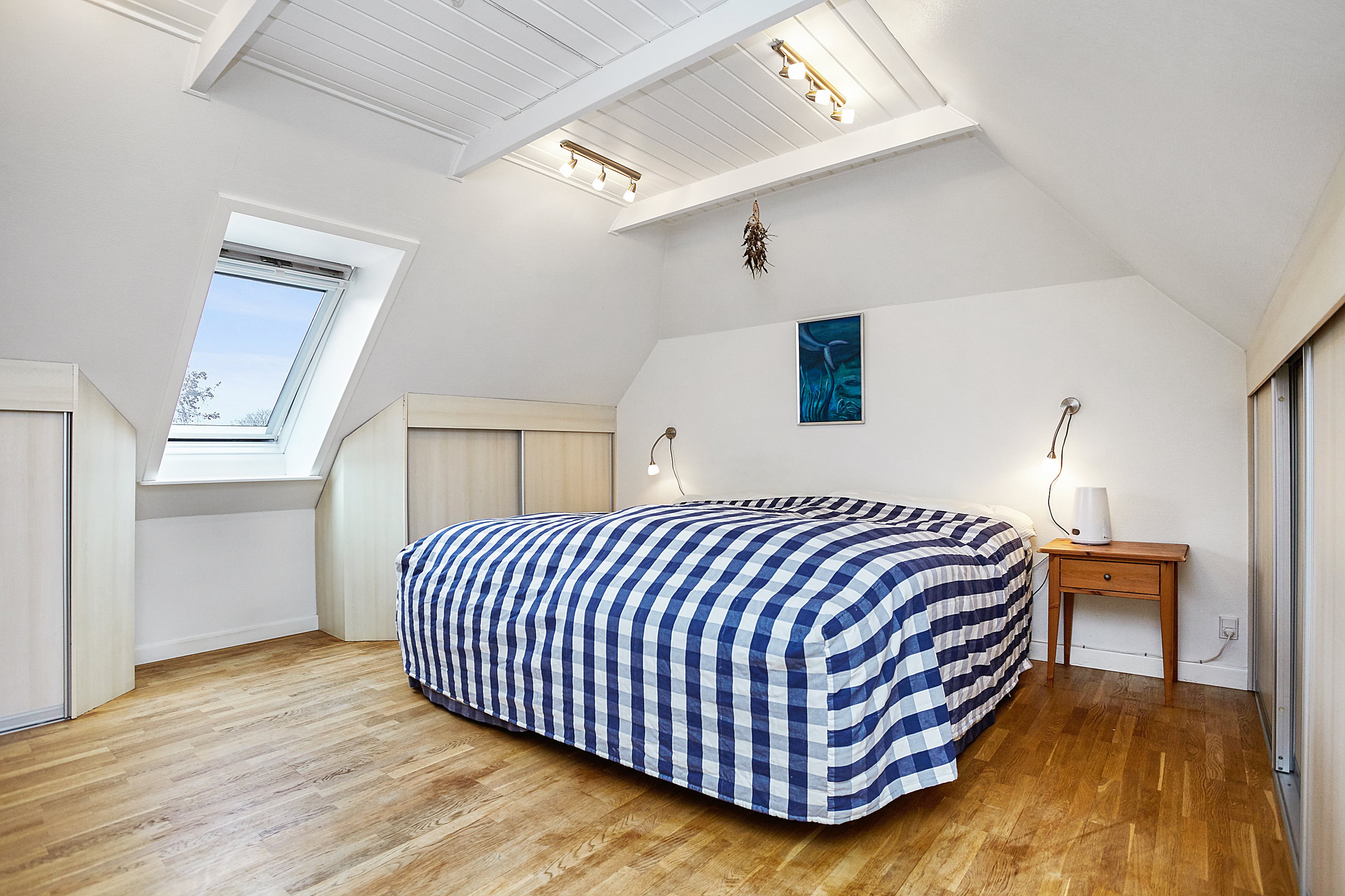 Fremhævet soveværelse billede i fuldskærmstilstand. Billede af Frederikslystvej 75, Eriknauer, 8723 Løsning