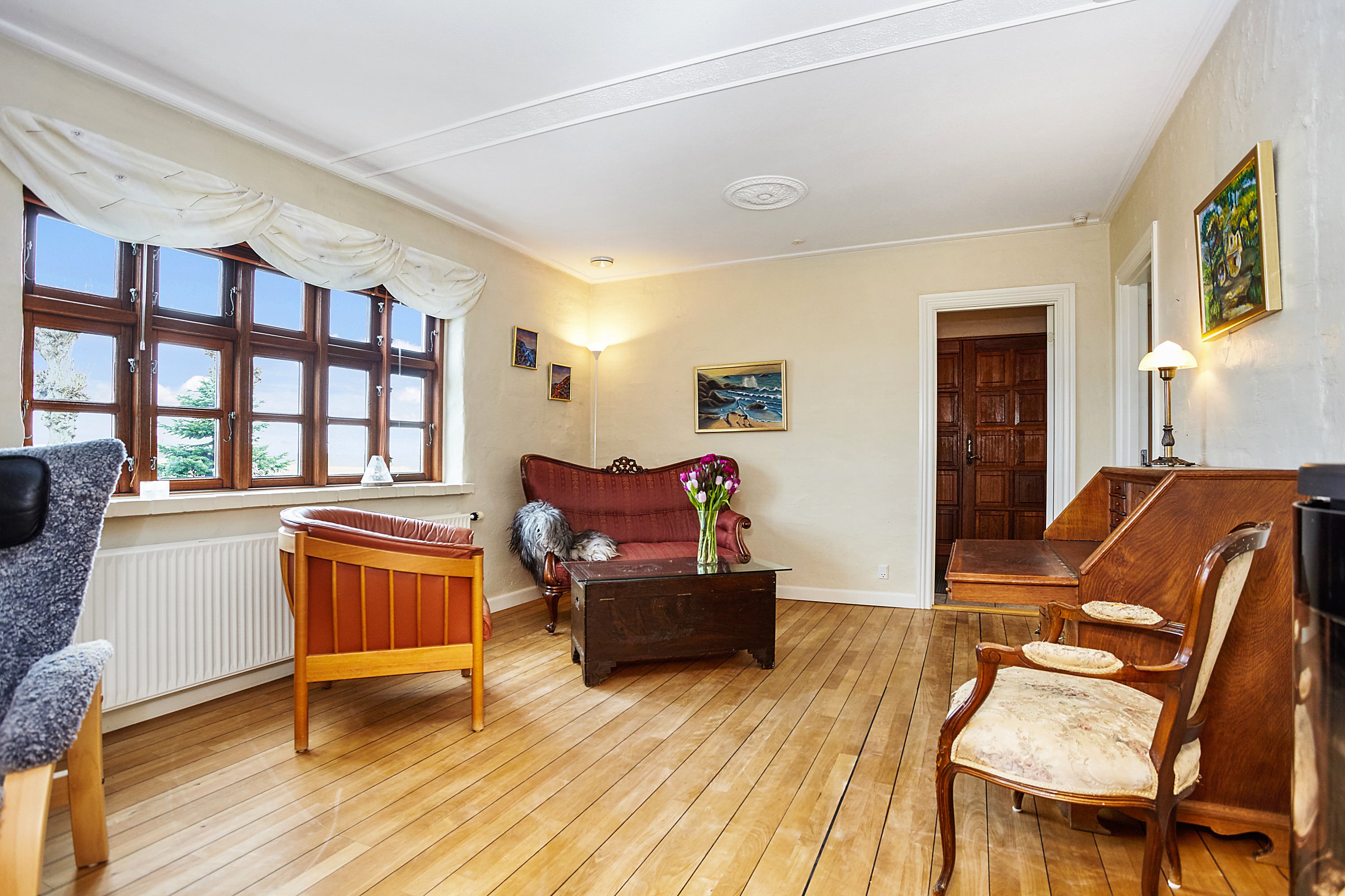 Fremhævet stue billede i fuldskærmstilstand. Billede af Frederikslystvej 75, Eriknauer, 8723 Løsning