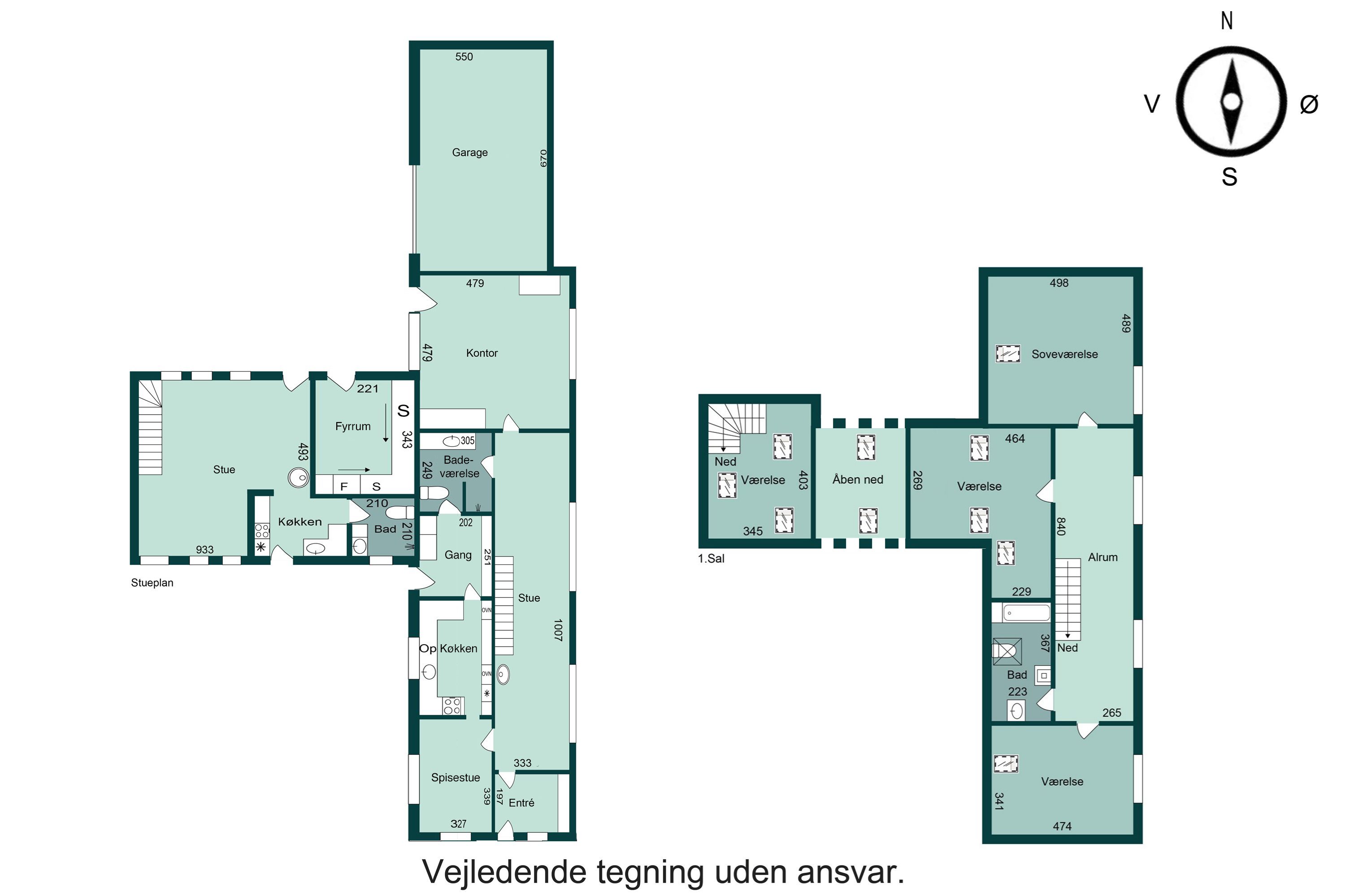 Plantegninger billede af Frederikslystvej 75, Eriknauer, 8723 Løsning