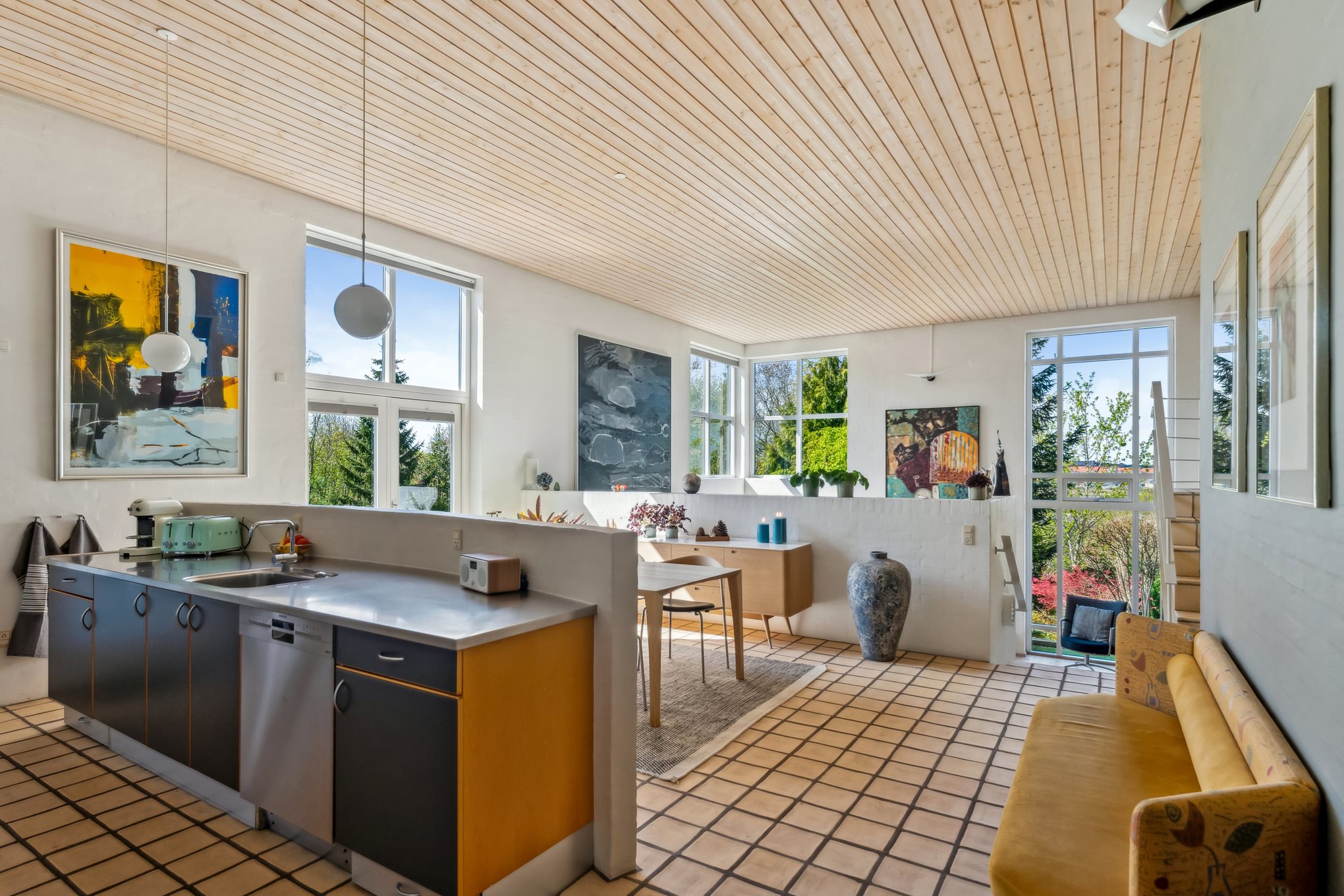 Fremhævet spisestue billede i fuldskærmstilstand. Billede af Præstemarken 16D, 8960 Randers SØ