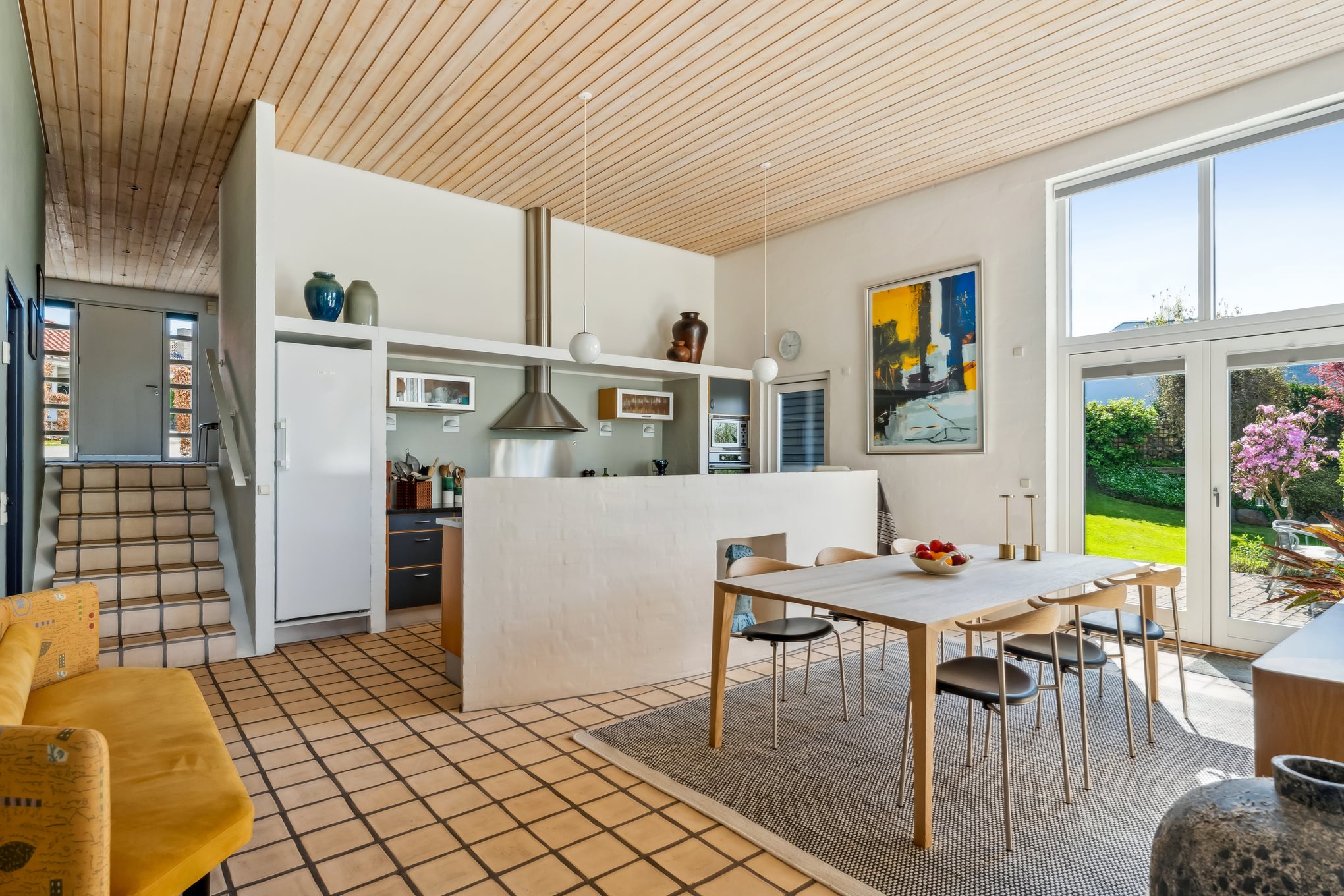 Fremhævet stue billede i fuldskærmstilstand. Billede af Præstemarken 16D, 8960 Randers SØ