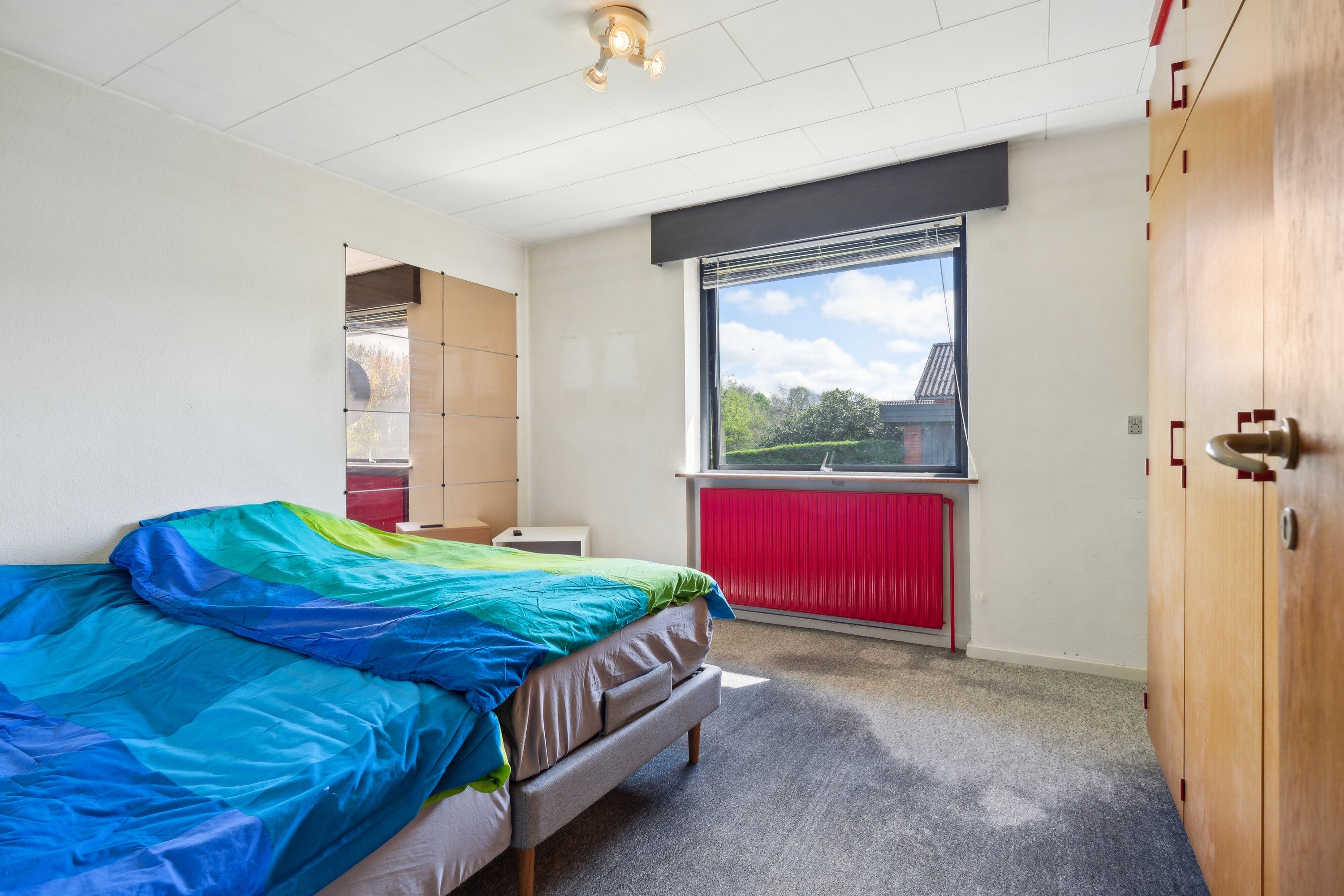 Fremhævet soveværelse billede i fuldskærmstilstand. Billede af Vestervangen 15, 8620 Kjellerup