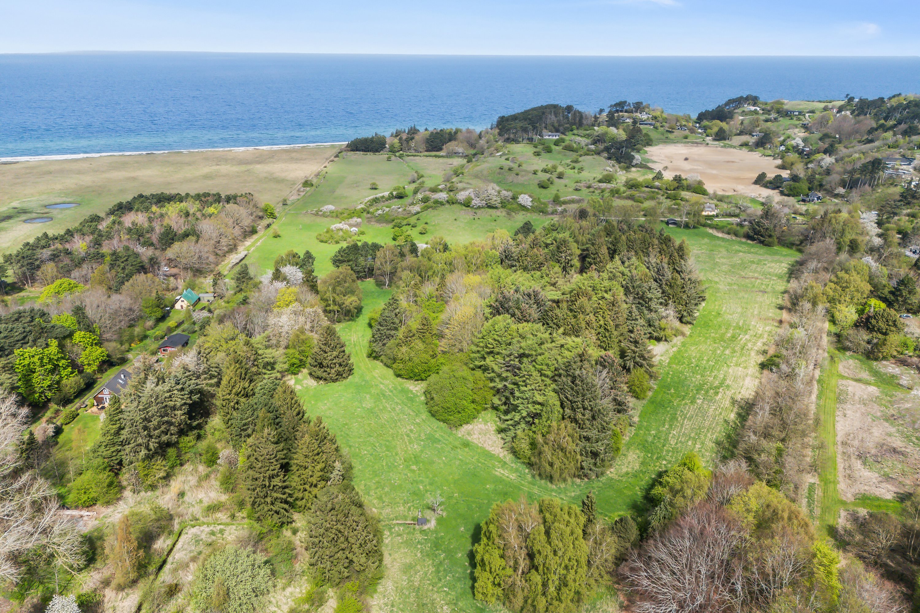 Fremhævet luftfoto billede i fuldskærmstilstand. Billede af Skovløbervej 29, Klint, 4500 Nykøbing Sj
