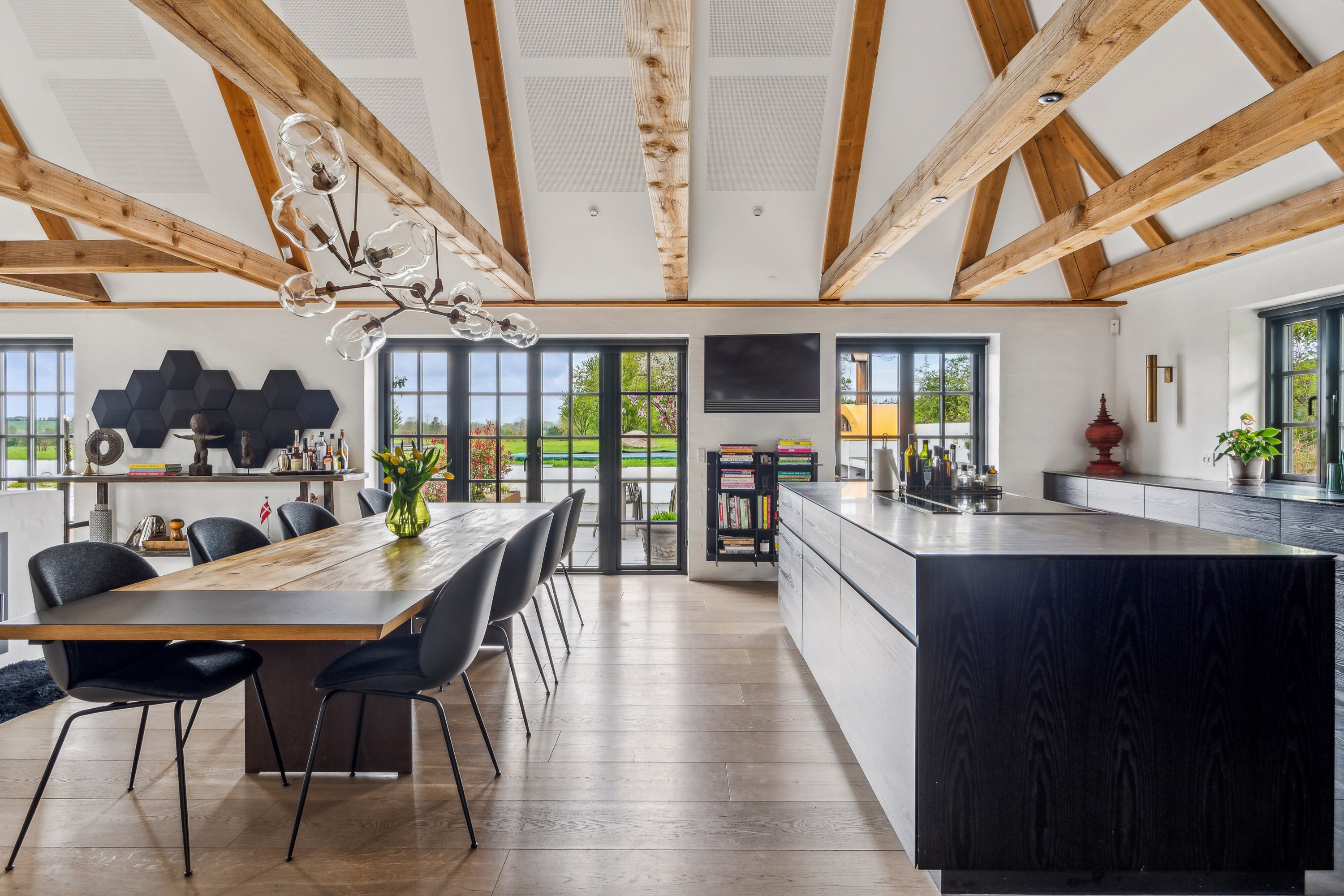 Fremhævet spisestue billede i fuldskærmstilstand. Billede af Vejrupvej 53, Vejrup, 5464 Brenderup Fyn