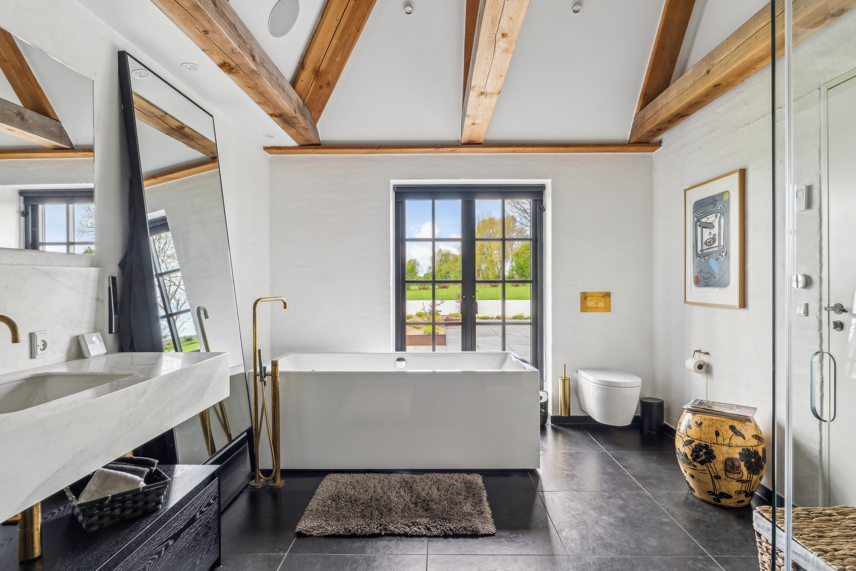 Fremhævet badeværelse billede i fuldskærmstilstand. Billede af Vejrupvej 53, Vejrup, 5464 Brenderup Fyn