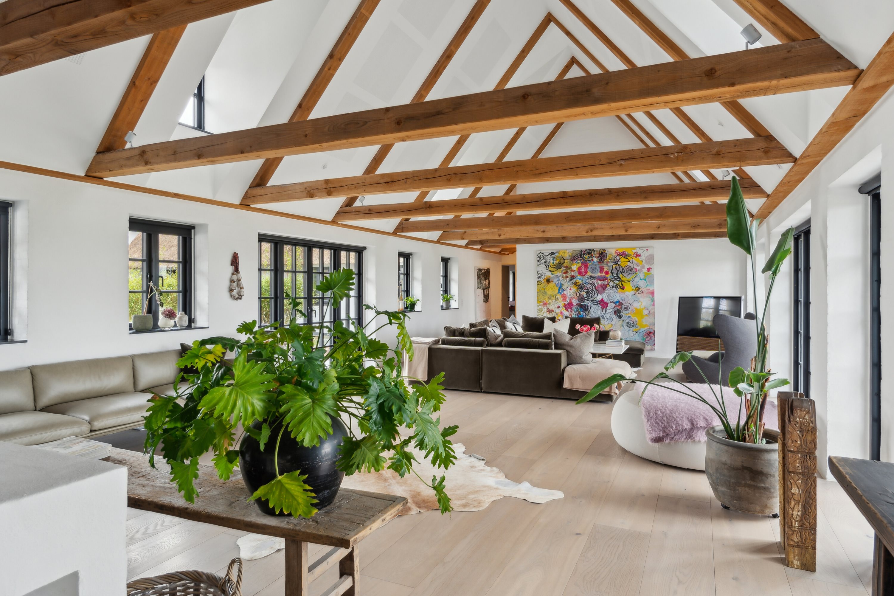 Fremhævet stue billede i fuldskærmstilstand. Billede af Vejrupvej 53, Vejrup, 5464 Brenderup Fyn