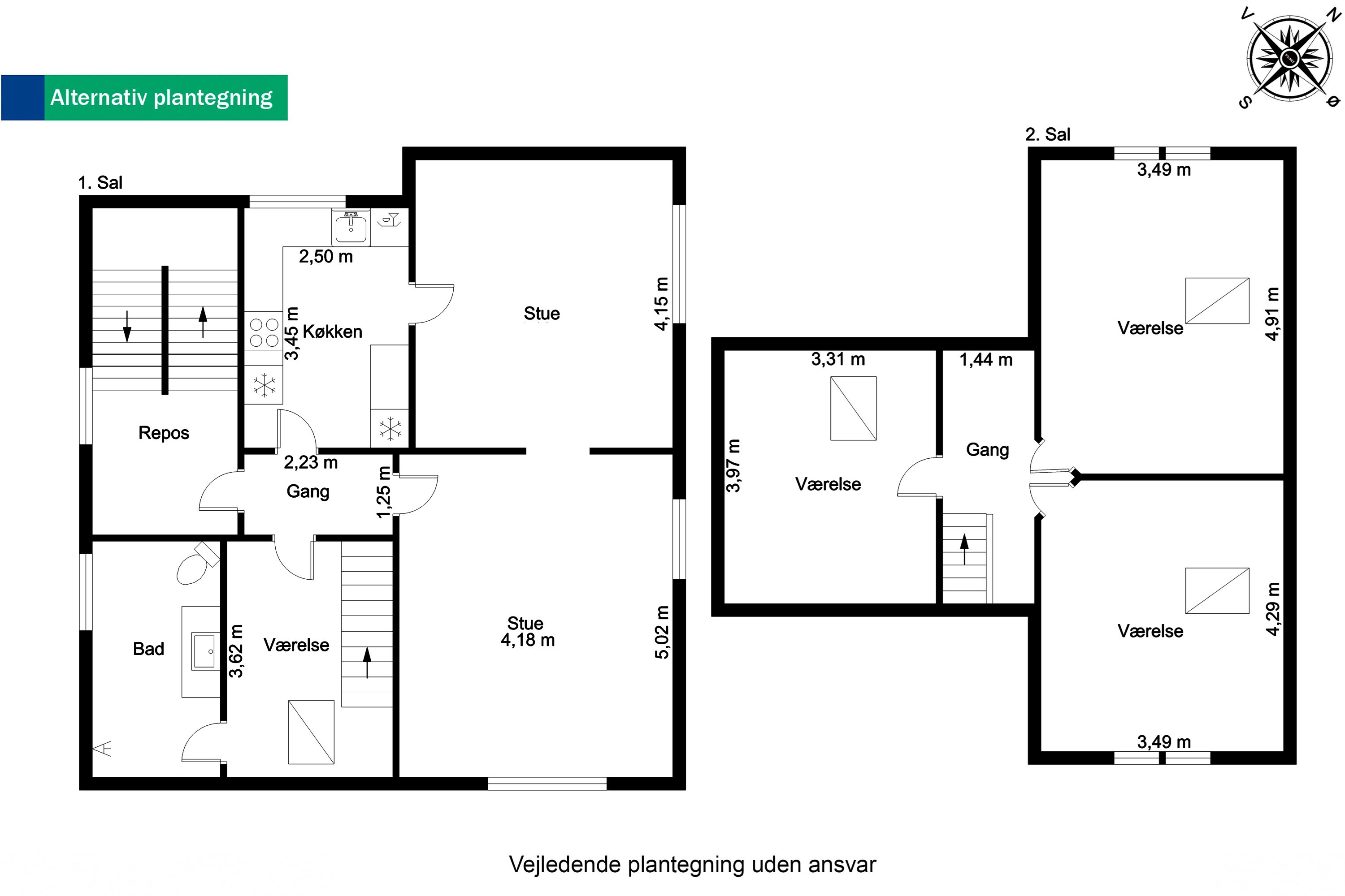 Plantegninger billede af Fasanvej 25, 1., 5230 Odense M